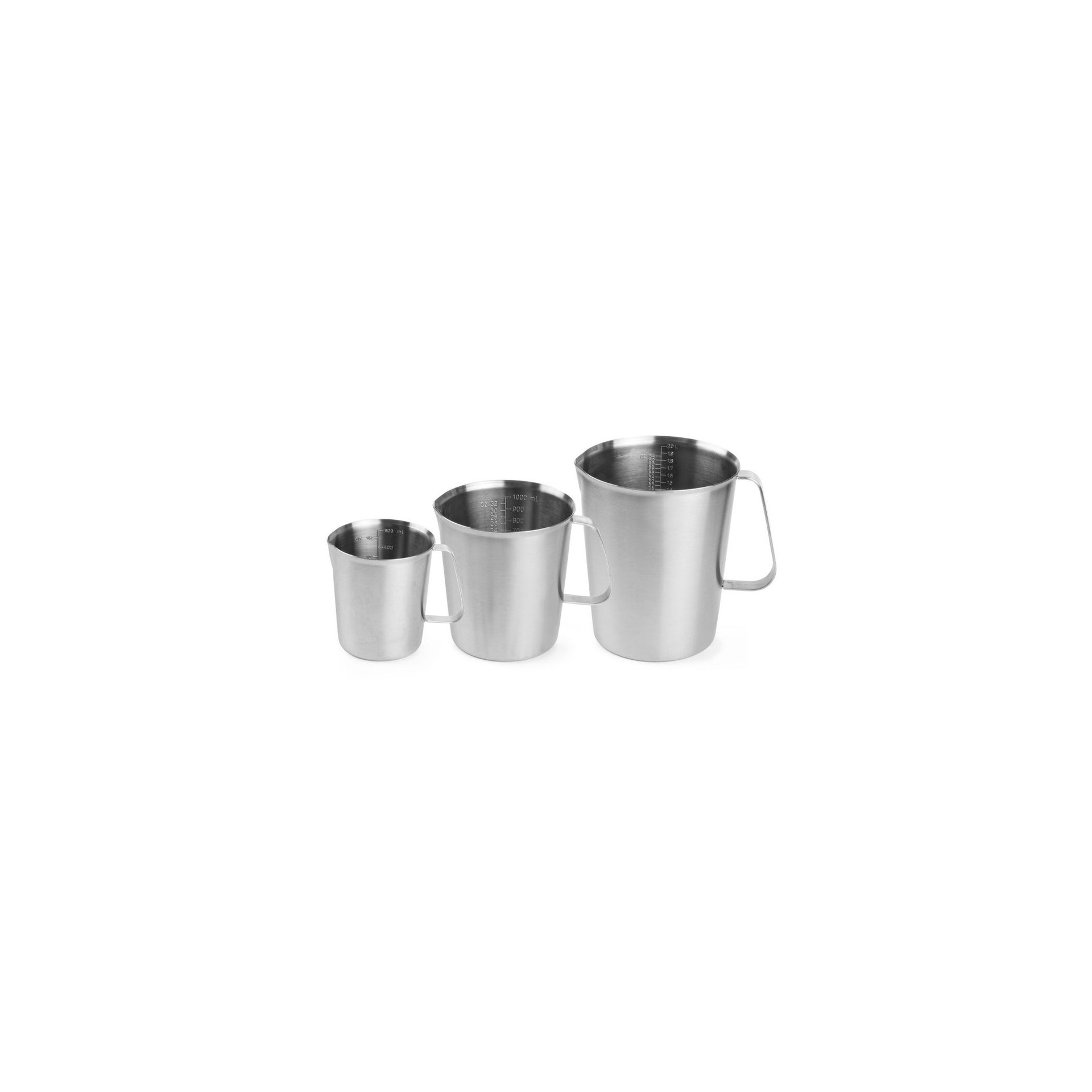Messbecher, Edelstahl, 0,5L, ⌀90x(H)105mm