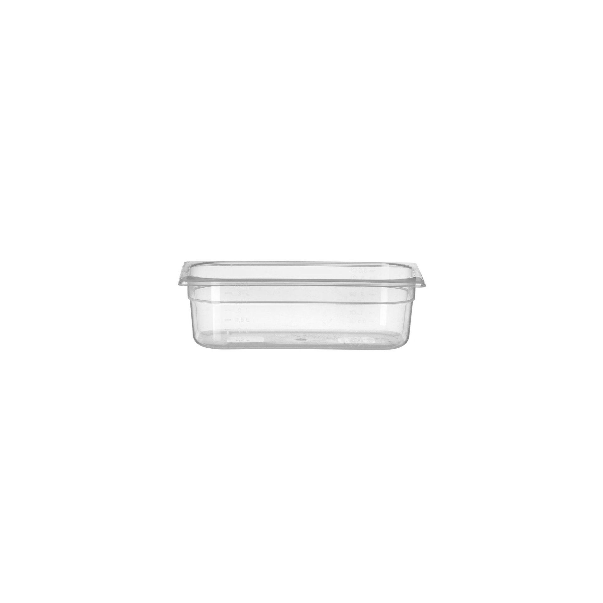 Gastronorm-Behälter 1/3, Profi Line, GN 1/3, 4L, Transparent, 325x176x(H)100mm Gastronorm-Behälter 1/3, Profi Line, GN 1/3, 4L, Transparent, 325x176x(H)100mm
