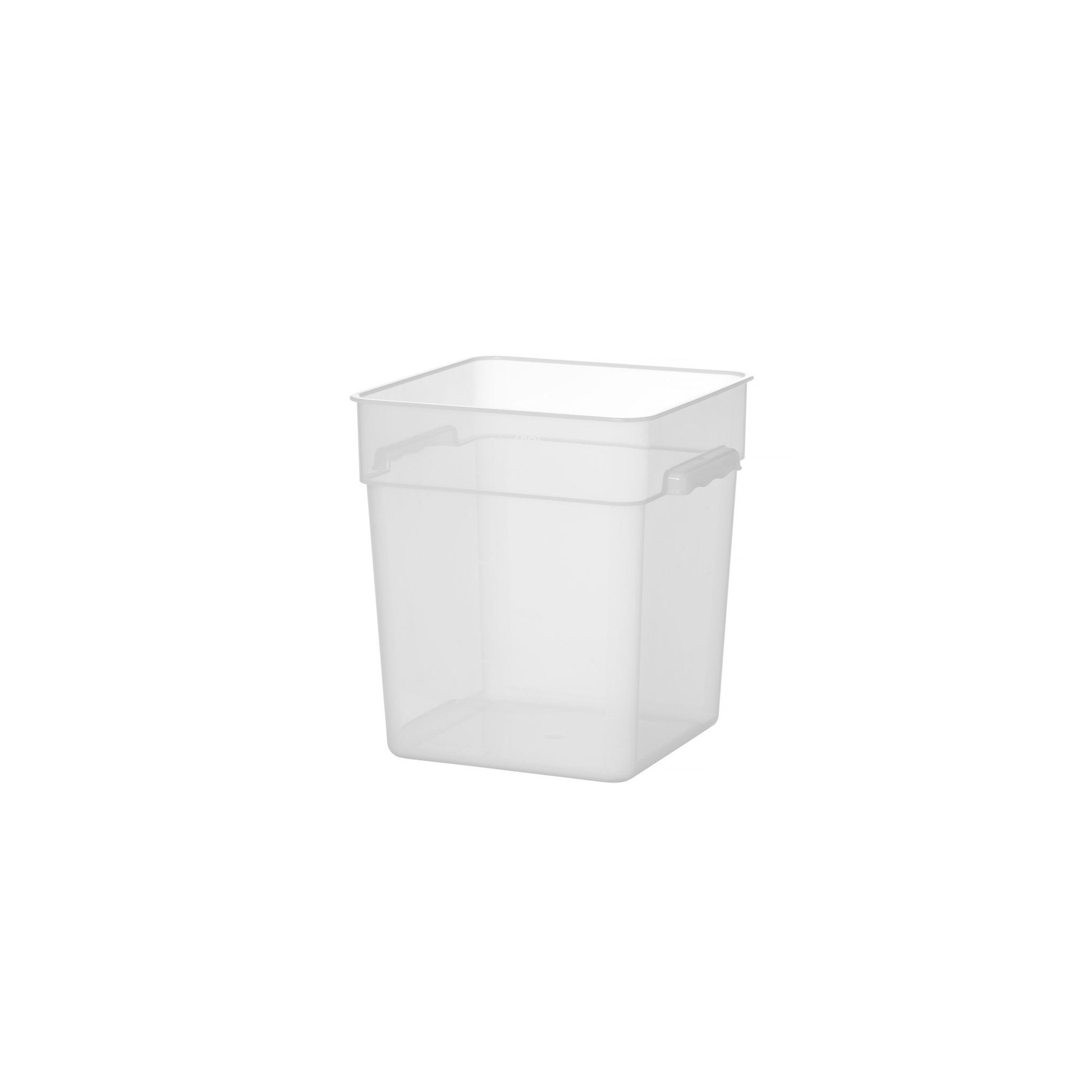 Lebensmittelbehälter mit Skala, 17,2L, 290x290x(H)320mm