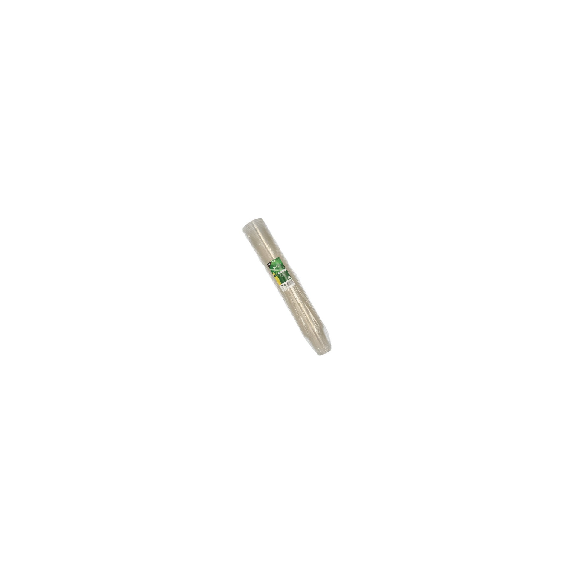 Kaltgetränkebecher, PLA "pure" 0,2 l Ø 9,5 cm · 9,59 cm glasklar Kaltgetränkebecher, PLA "pure" 0,2 l Ø 9,5 cm · 9,59 cm glasklar