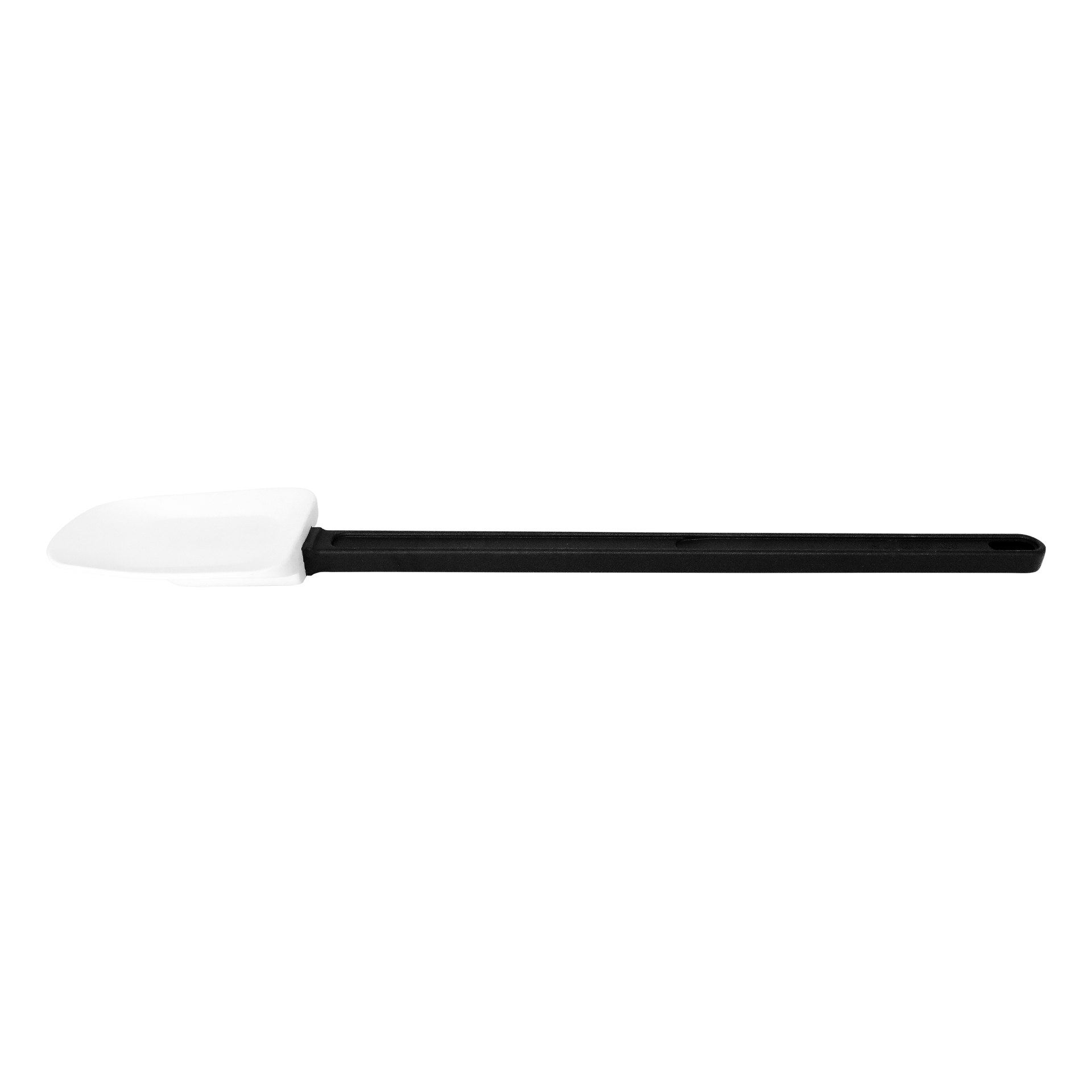 Stielschaber-Löffel weiss/schwarz 450 mm Stielschaber-Löffel weiss/schwarz 450 mm
