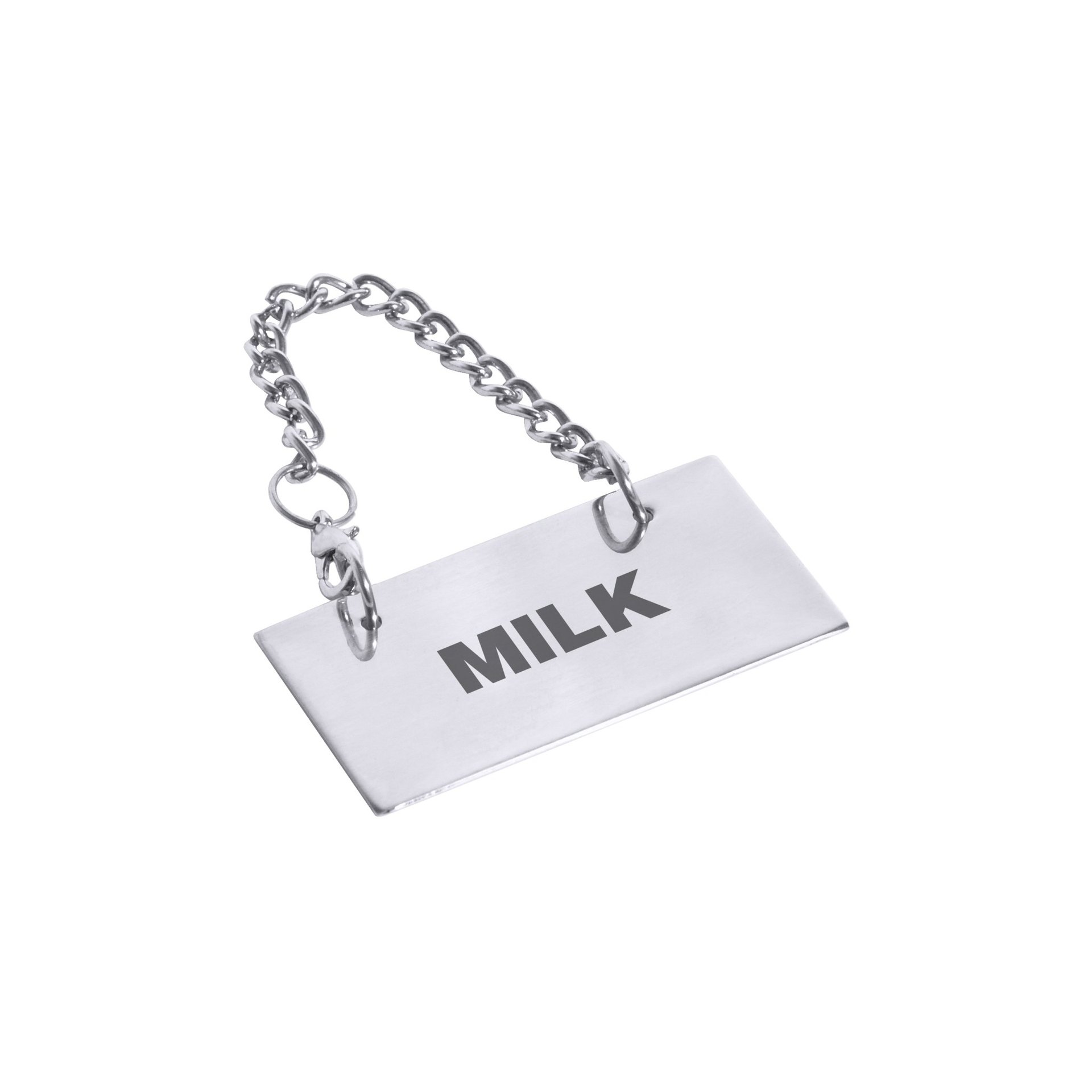 Schild für Kannen MILK Schild für Kannen MILK