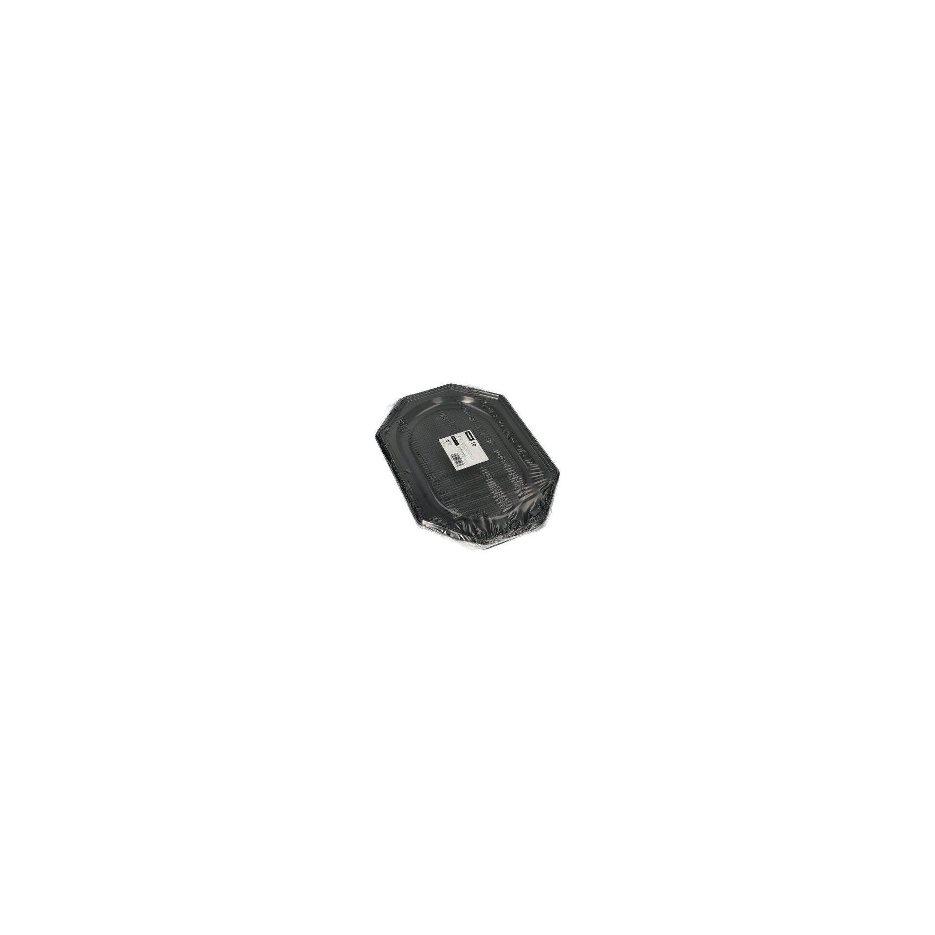 Servierplatten, PET 35 cm x 25 cm schwarz Servierplatten, PET 35 cm x 25 cm schwarz