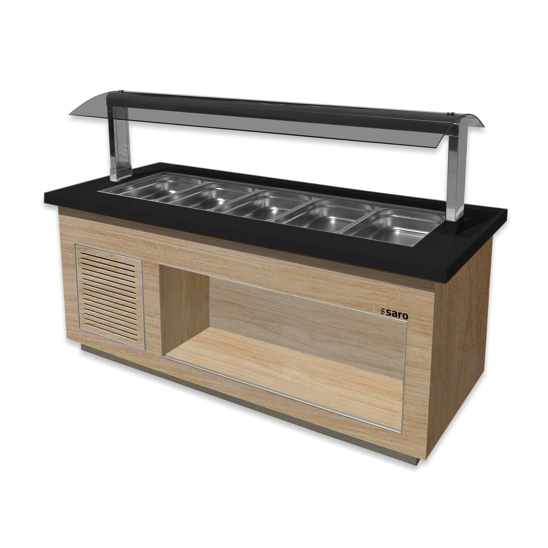 Salatbar für 5x 1/1 GN, Modell PREMIUM LINE SB-K200 OAK