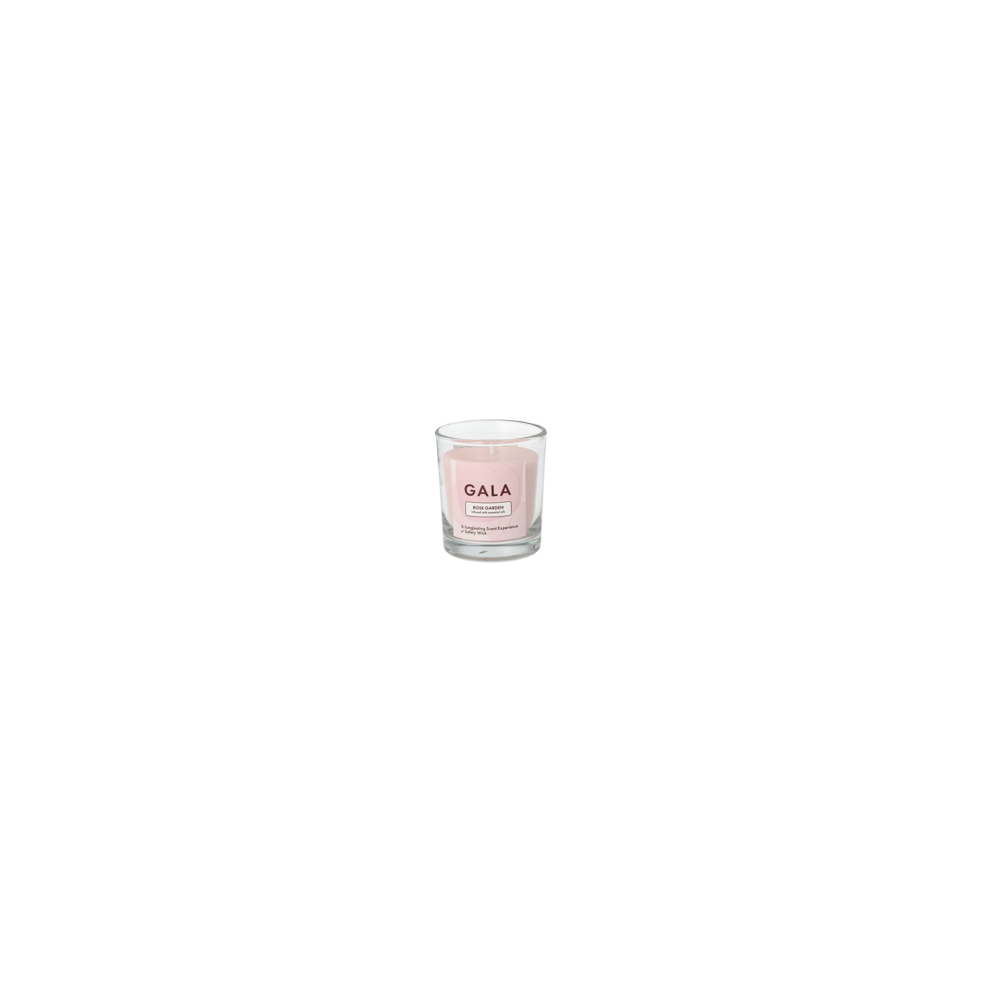 "GALA" Duftkerze im Glas Ø 70 mm · 77 mm rose - Rose Garden "Mini Nutella" "GALA" Duftkerze im Glas Ø 70 mm · 77 mm rose - Rose Garden "Mini Nutella"