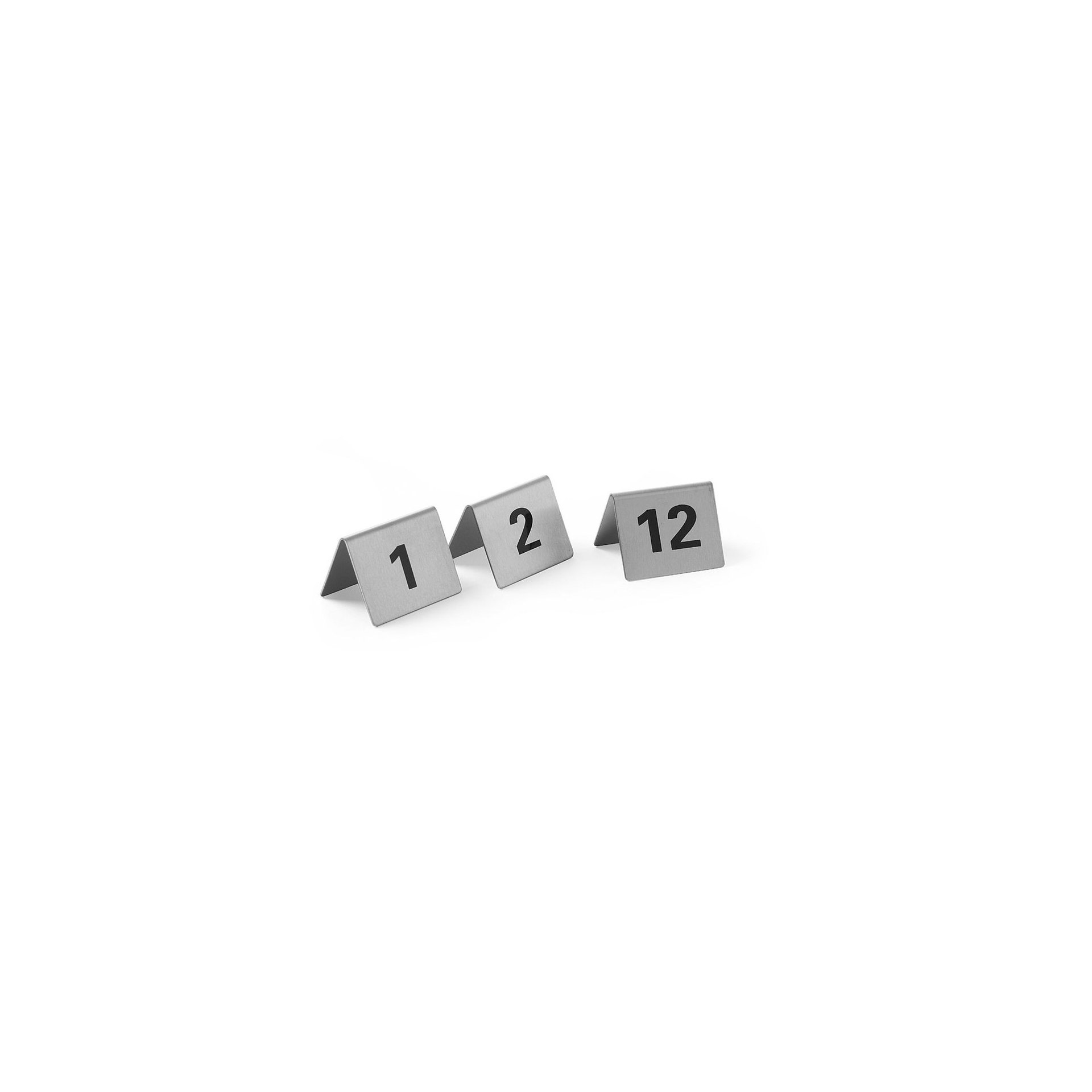 Tischnummern, Nummer 1-12 Tischnummern, Nummer 1-12