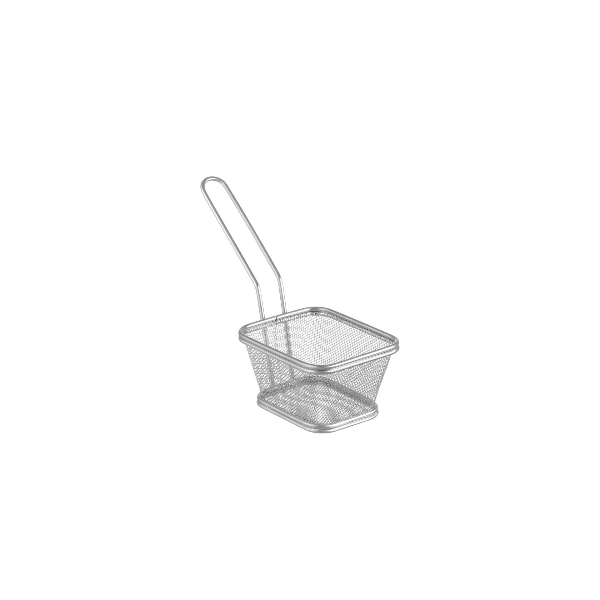 Miniatur-Frittierkörbe stapelbar, 105x90x(H)60mm Miniatur-Frittierkörbe stapelbar, 105x90x(H)60mm