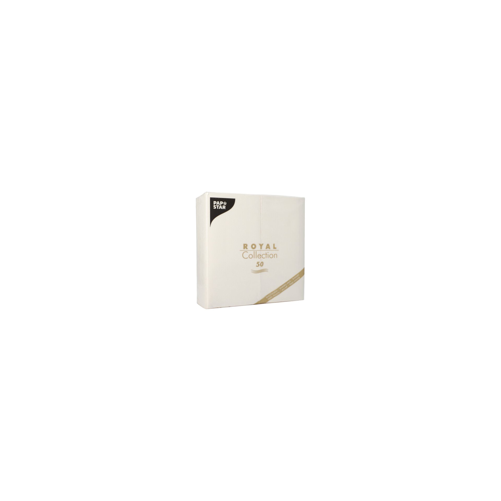 Servietten "ROYAL Collection" 1/8-Falz 40 cm x 40 cm weiss