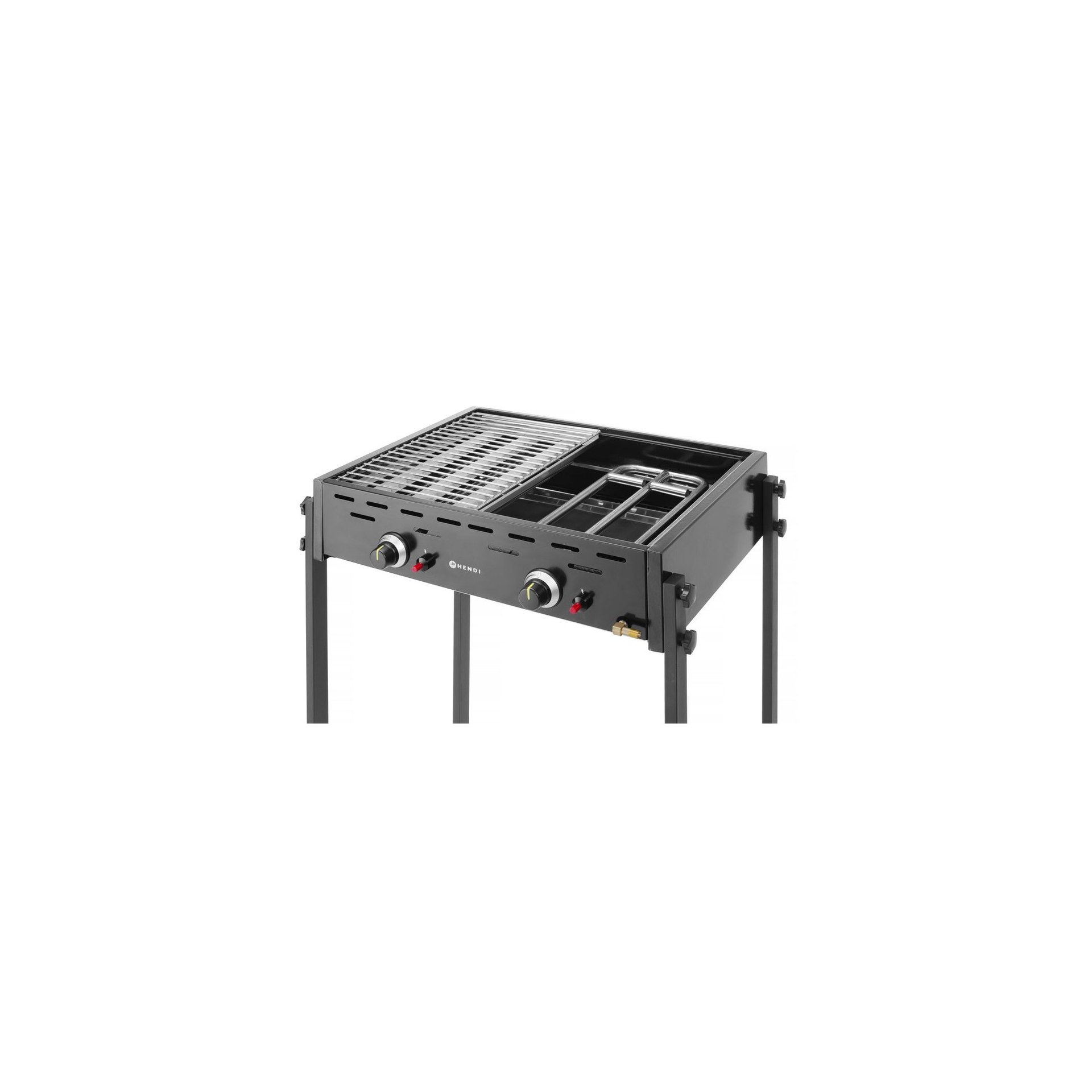 Gasgrill Roast-Master Pro Schwarz, Schwarz, 11,6kW, 790x560x(H)900mm