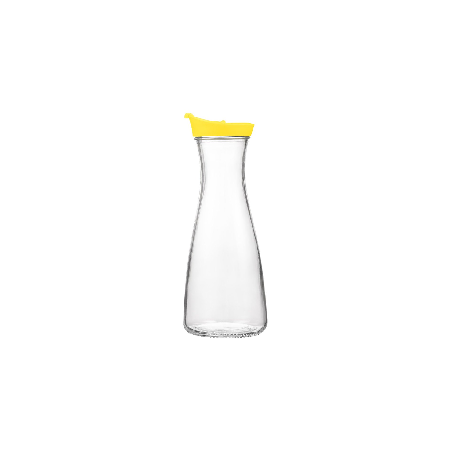 Karaffe 1 L, Ø 6,7 cm, (H) 26 cm, gelb Karaffe 1 L, Ø 6,7 cm, (H) 26 cm, gelb
