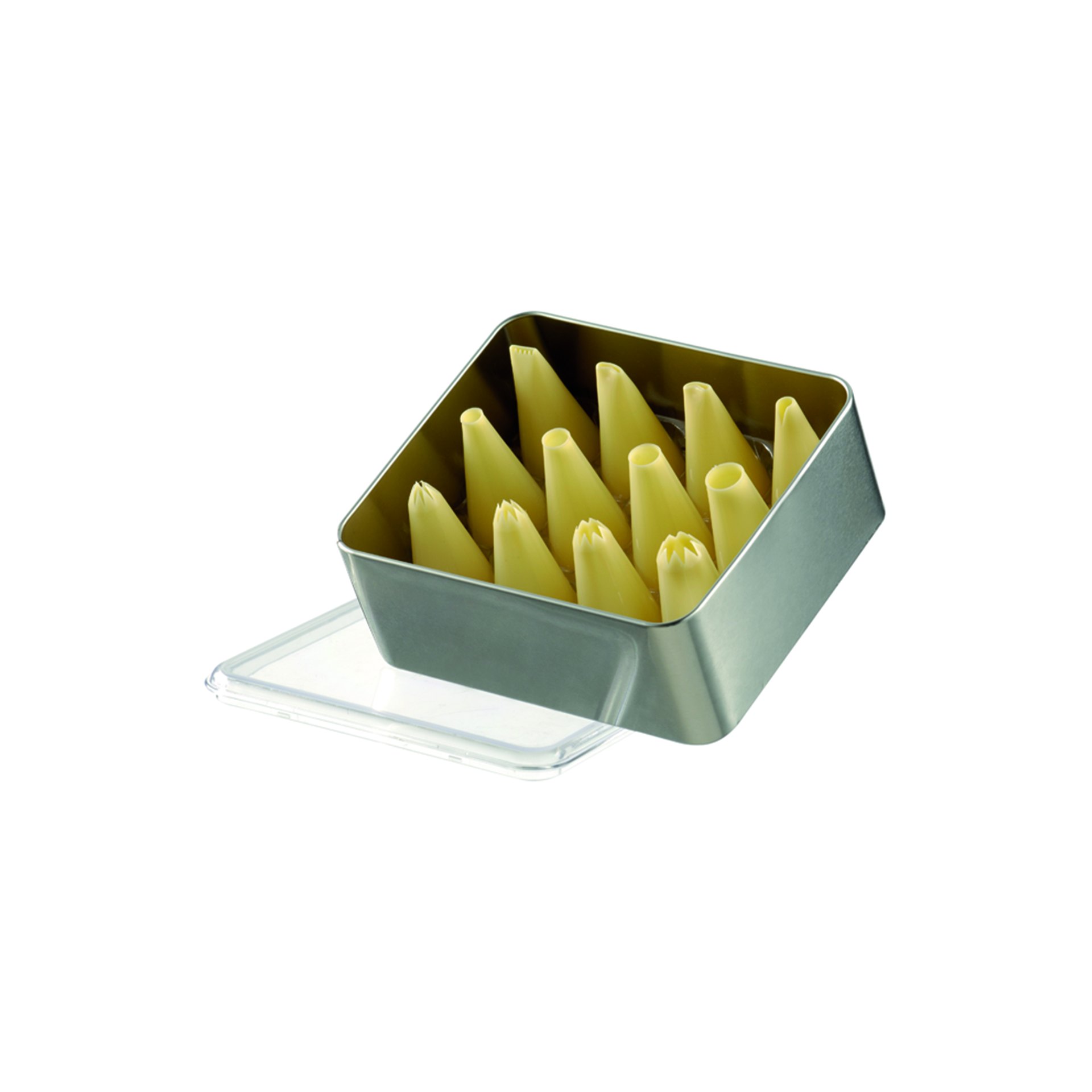 Tüllenkassetten-Set 12-teilig, kleine Tüllen Tüllenkassetten-Set 12-teilig, kleine Tüllen