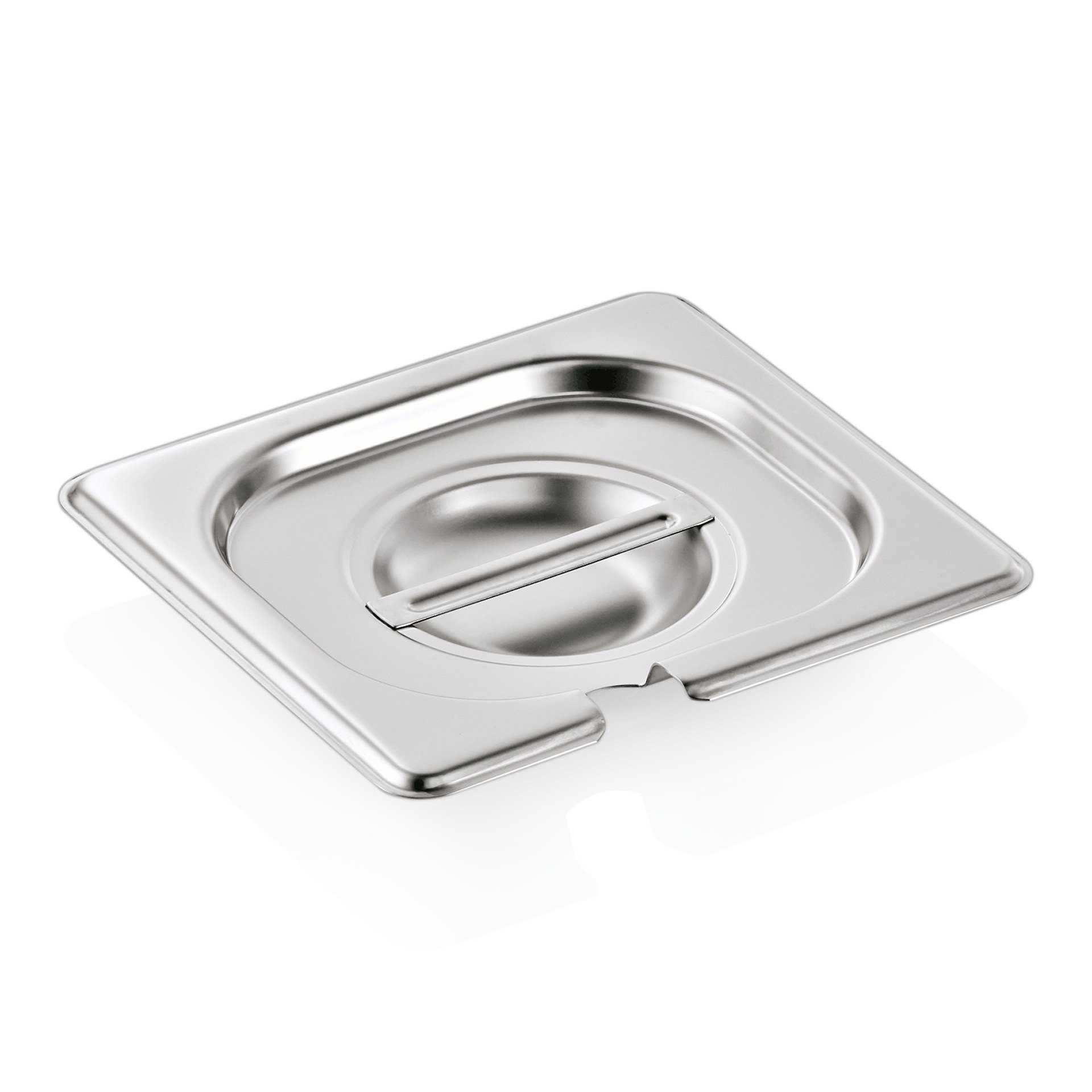 GN 1/6 Deckel mit Löffelaussparung GN 90