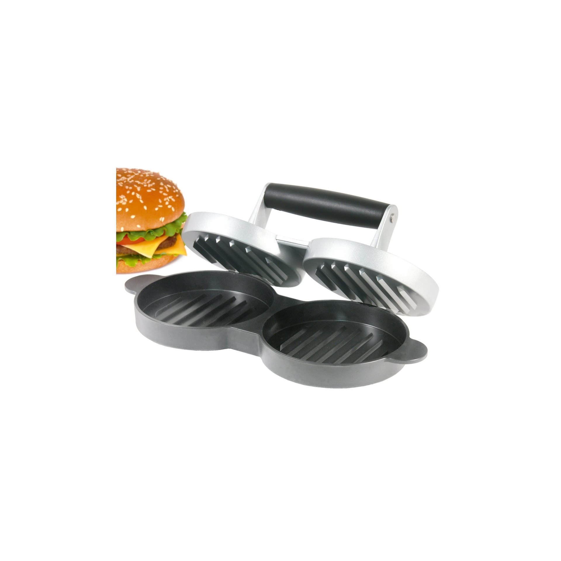 Hamburgerpresse , doppelt
