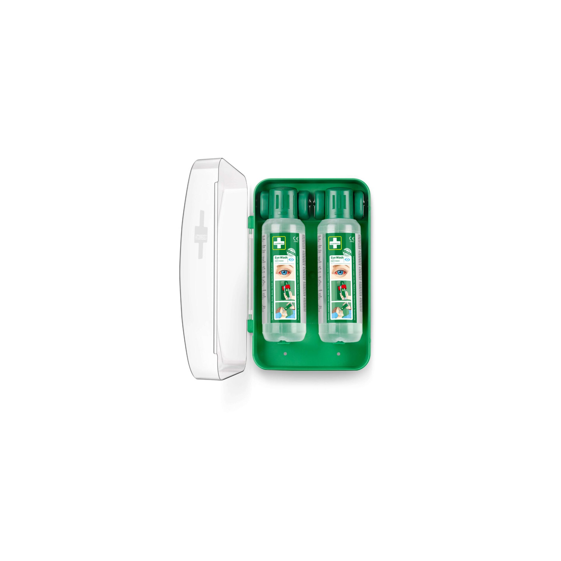 "Cederroth" Augendusche 29,6 cm x 19,2 cm "Eye-Wash-Cabinet" inkl. 2 Flaschen (500ml) "Cederroth" Augendusche 29,6 cm x 19,2 cm "Eye-Wash-Cabinet" inkl. 2 Flaschen (500ml)