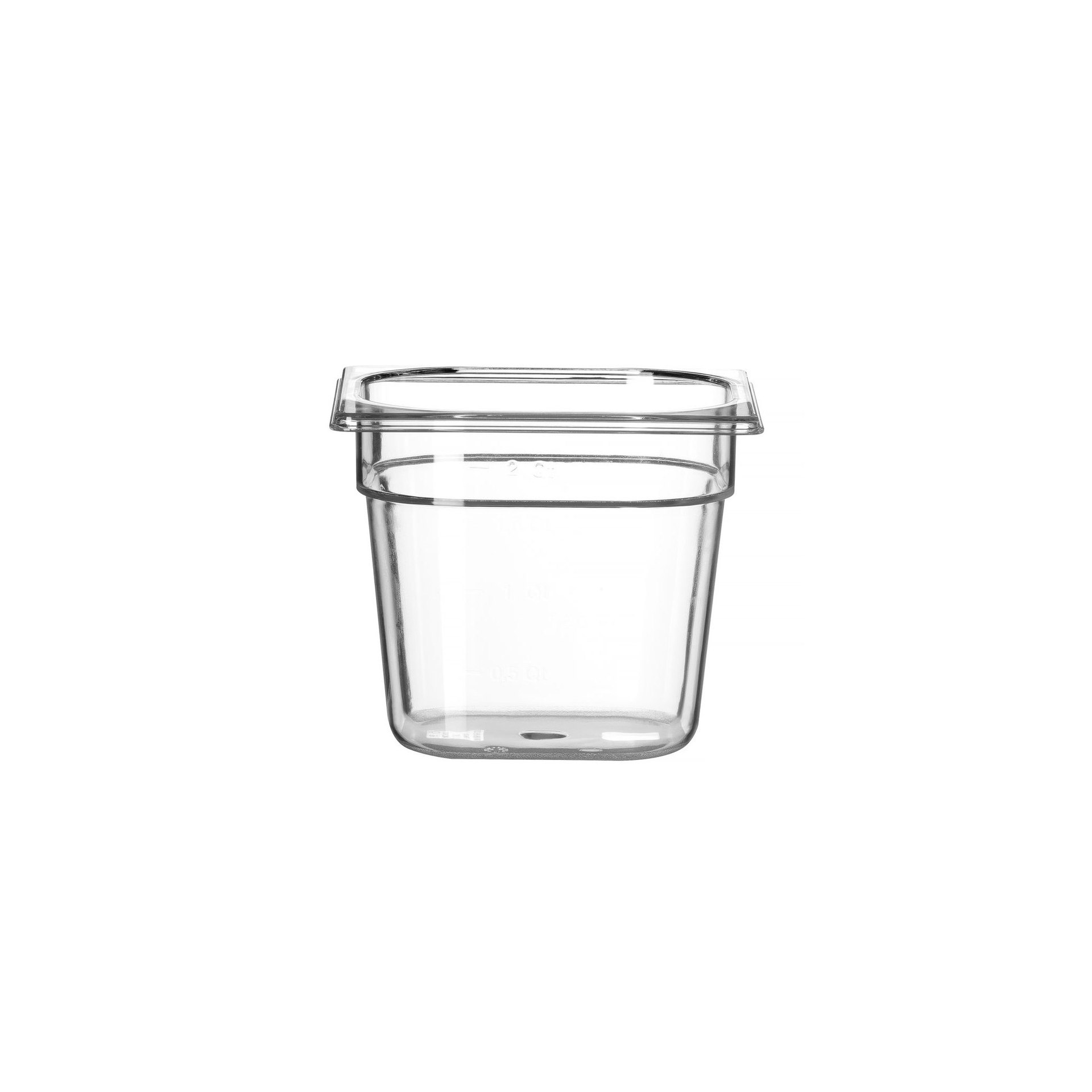 Gastronorm-Behälter 1/6, Profi Line, GN 1/6, 2,4L, Transparent, 176x162x(H)150mm