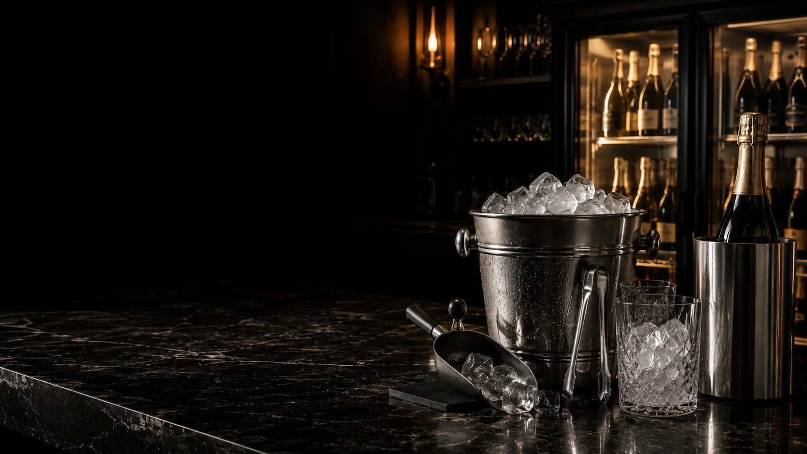 Eisbedarf für Bar, Cocktails und Gastronomie