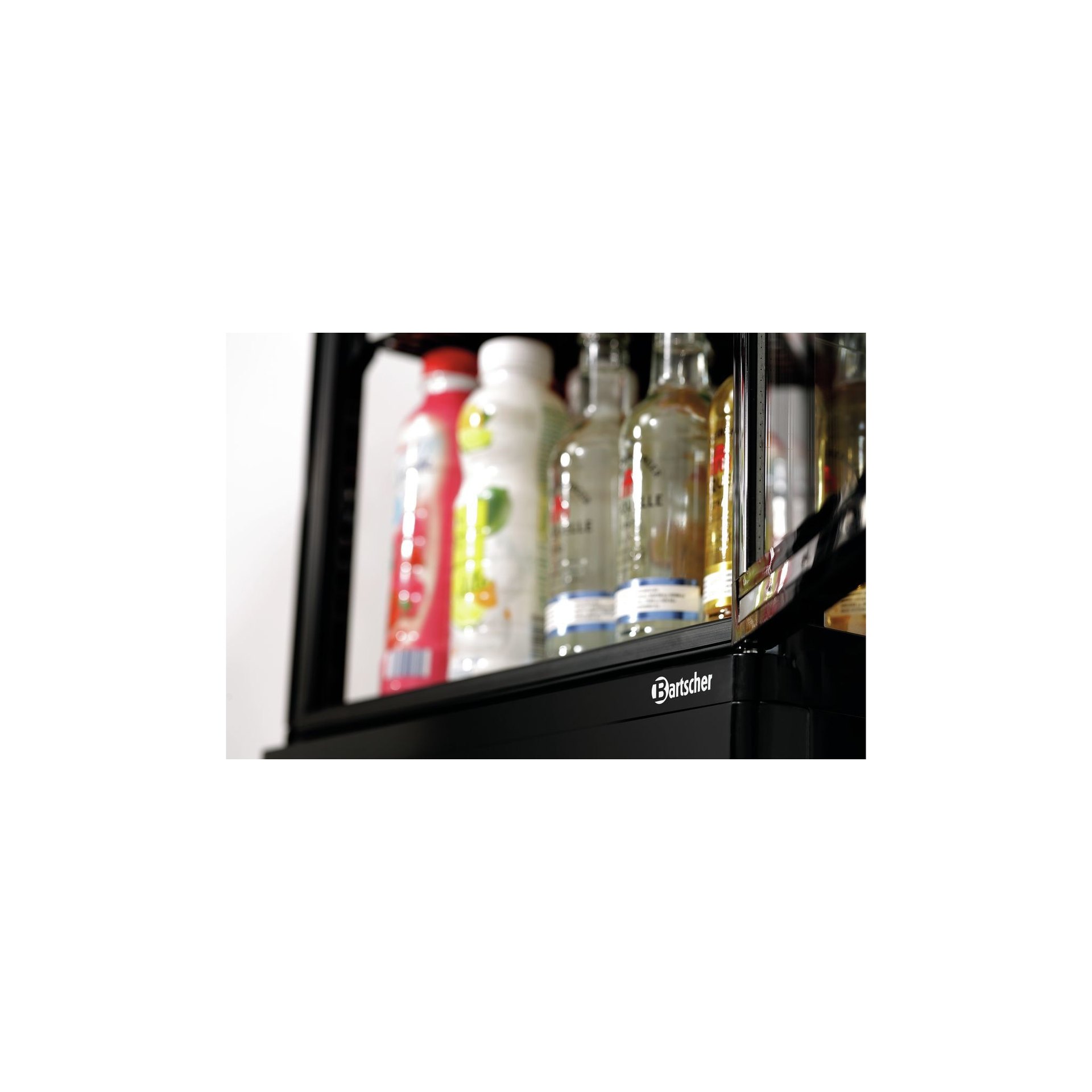 Mini-Kühlvitrine 78L, schwarz Mini-Kühlvitrine 78L, schwarz