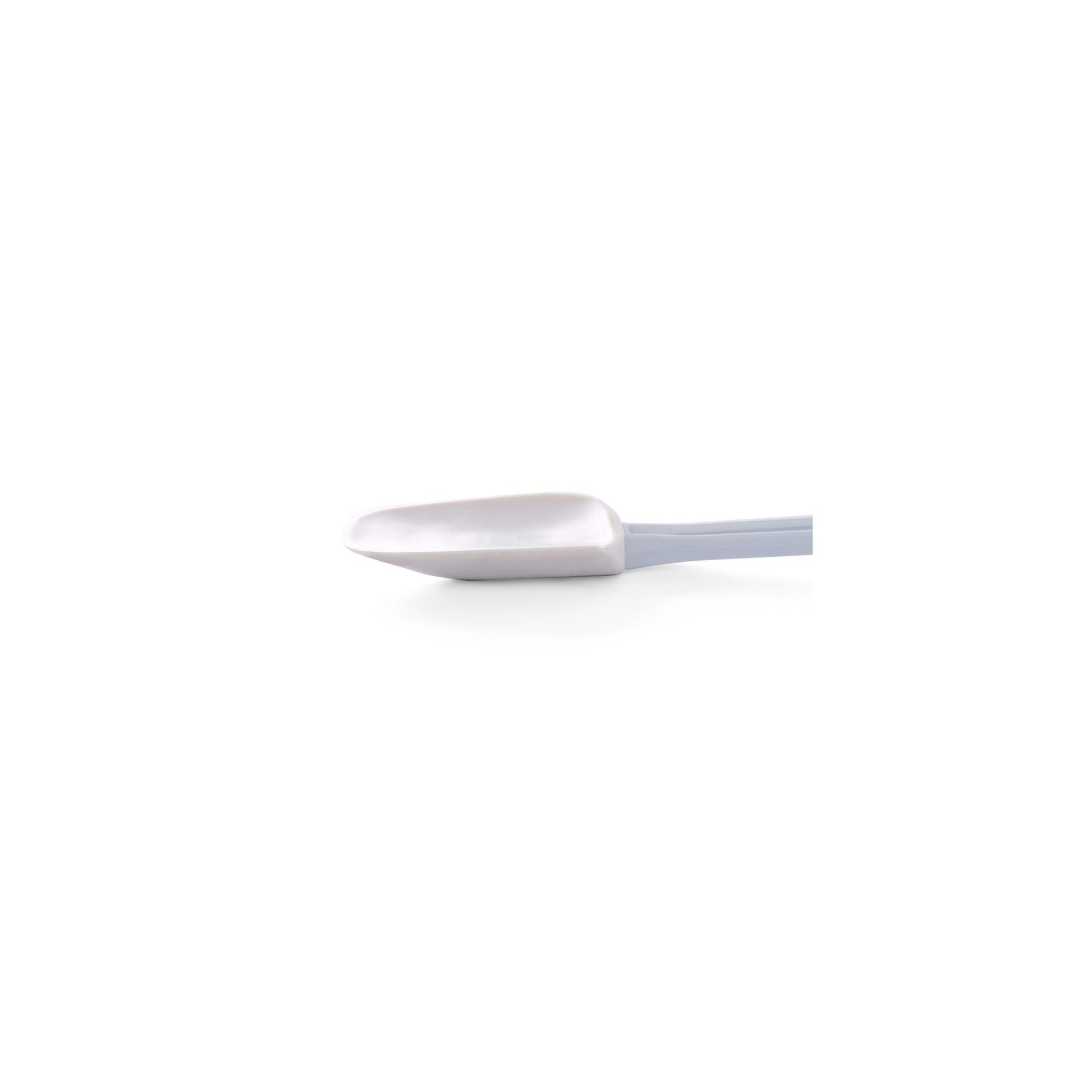 Schaberlöffel geformt, Kitchen Line, Weiß, 254x57mm Schaberlöffel geformt, Kitchen Line, Weiß, 254x57mm