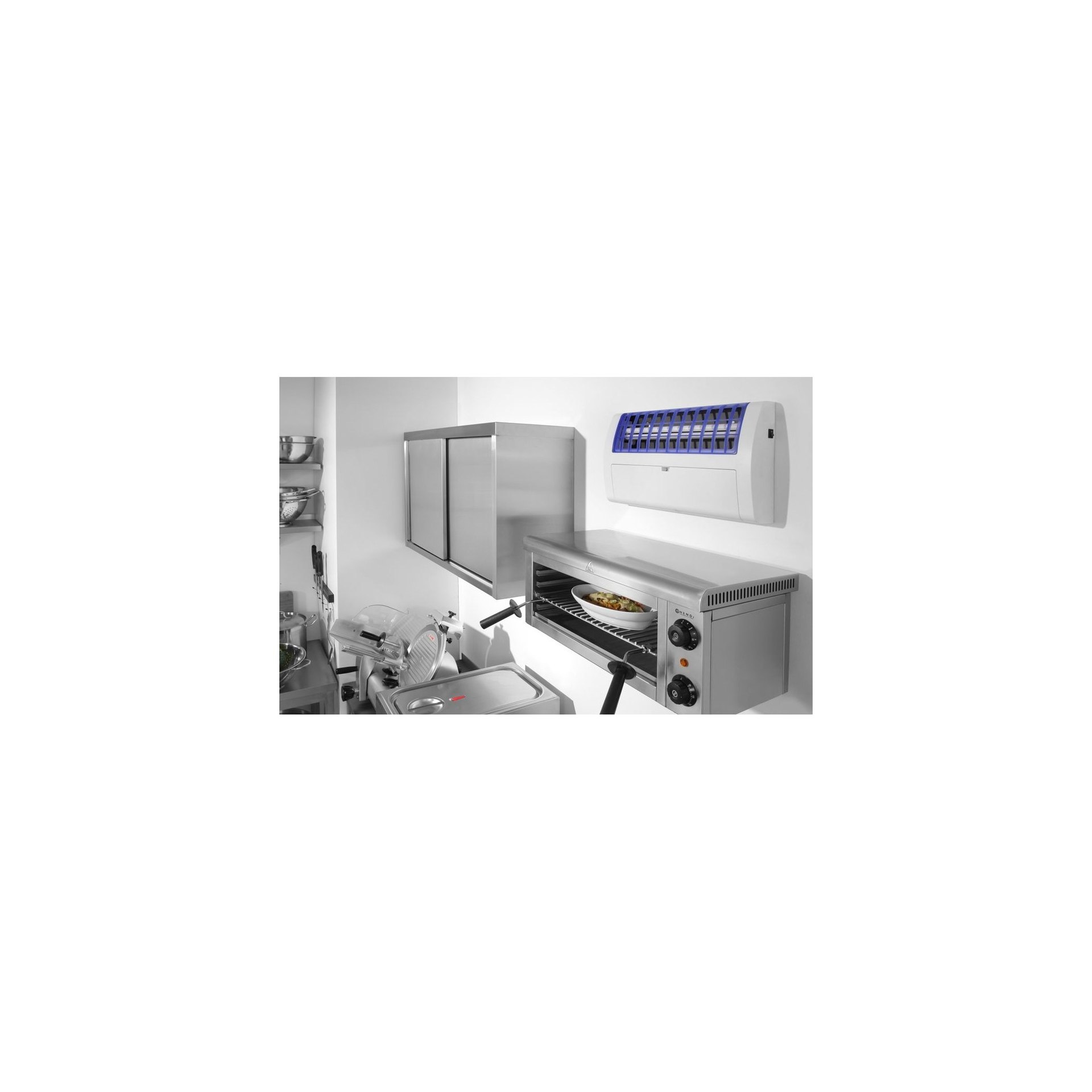 Insektenvernichter mit Klebeplatten 120 m², 230V/36W, 540x80x(H)281mm Insektenvernichter mit Klebeplatten 120 m², 230V/36W, 540x80x(H)281mm