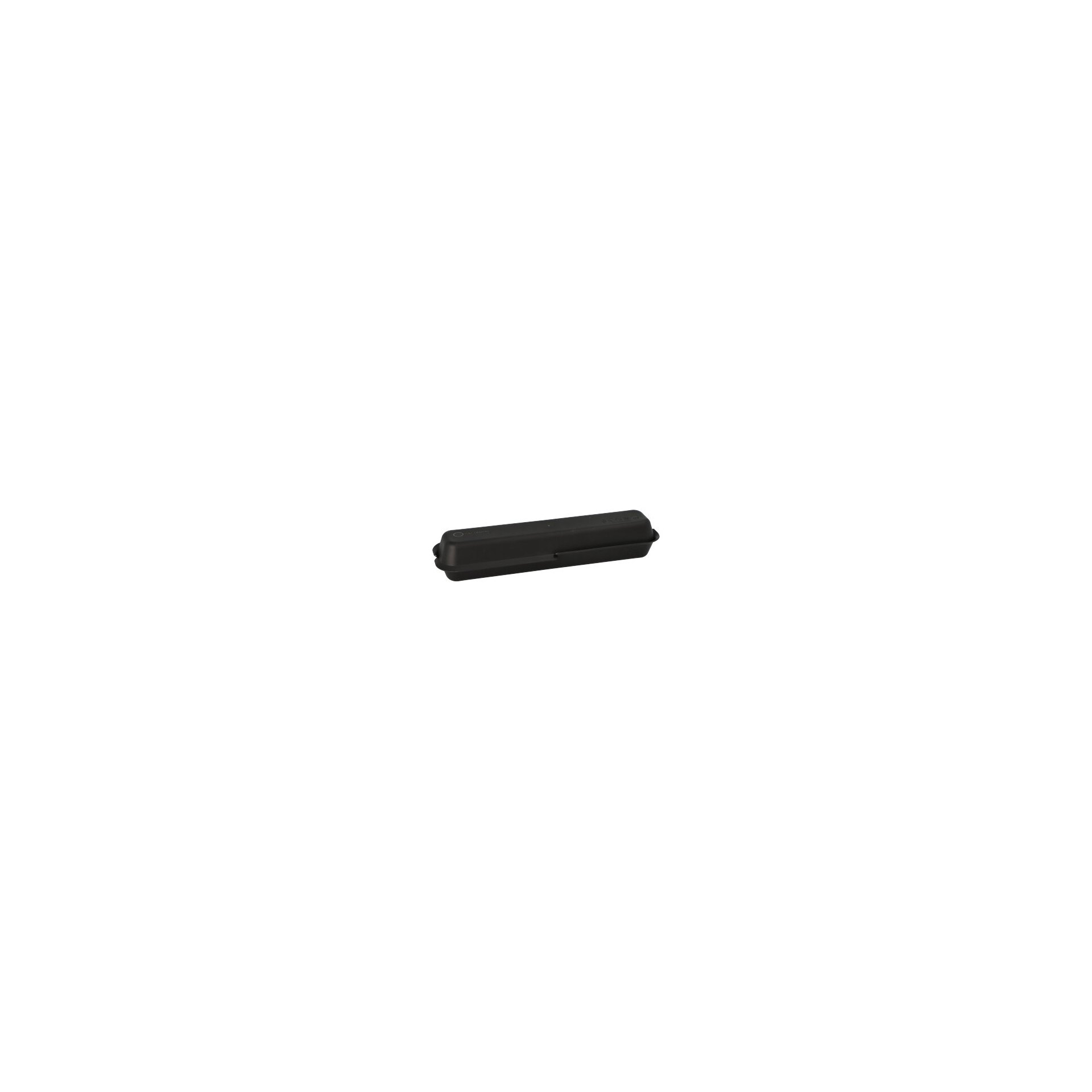 "Circulware" Mehrweg-Schalen Mix & Match eckig 2,15 cm x 5,85 cm x 23,4 cm schwarz "Circulware" Mehrweg-Schalen Mix & Match eckig 2,15 cm x 5,85 cm x 23,4 cm schwarz