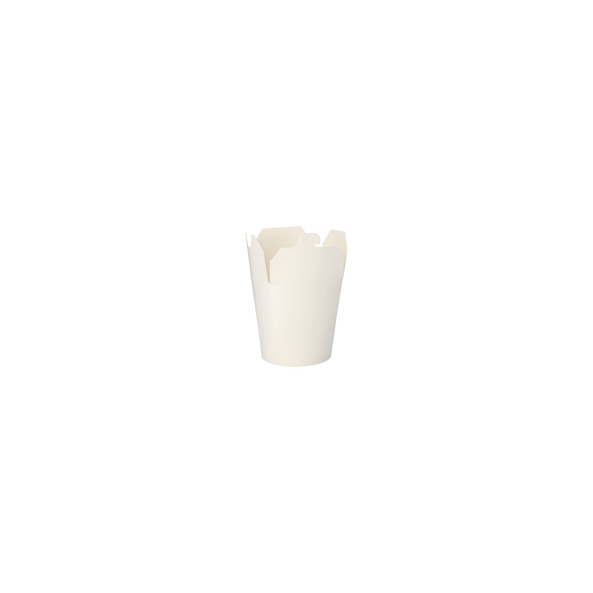 Snackboxen "ASIA" rund 900 ml 11,2 cm x 11 cm x 9,5 cm weiss