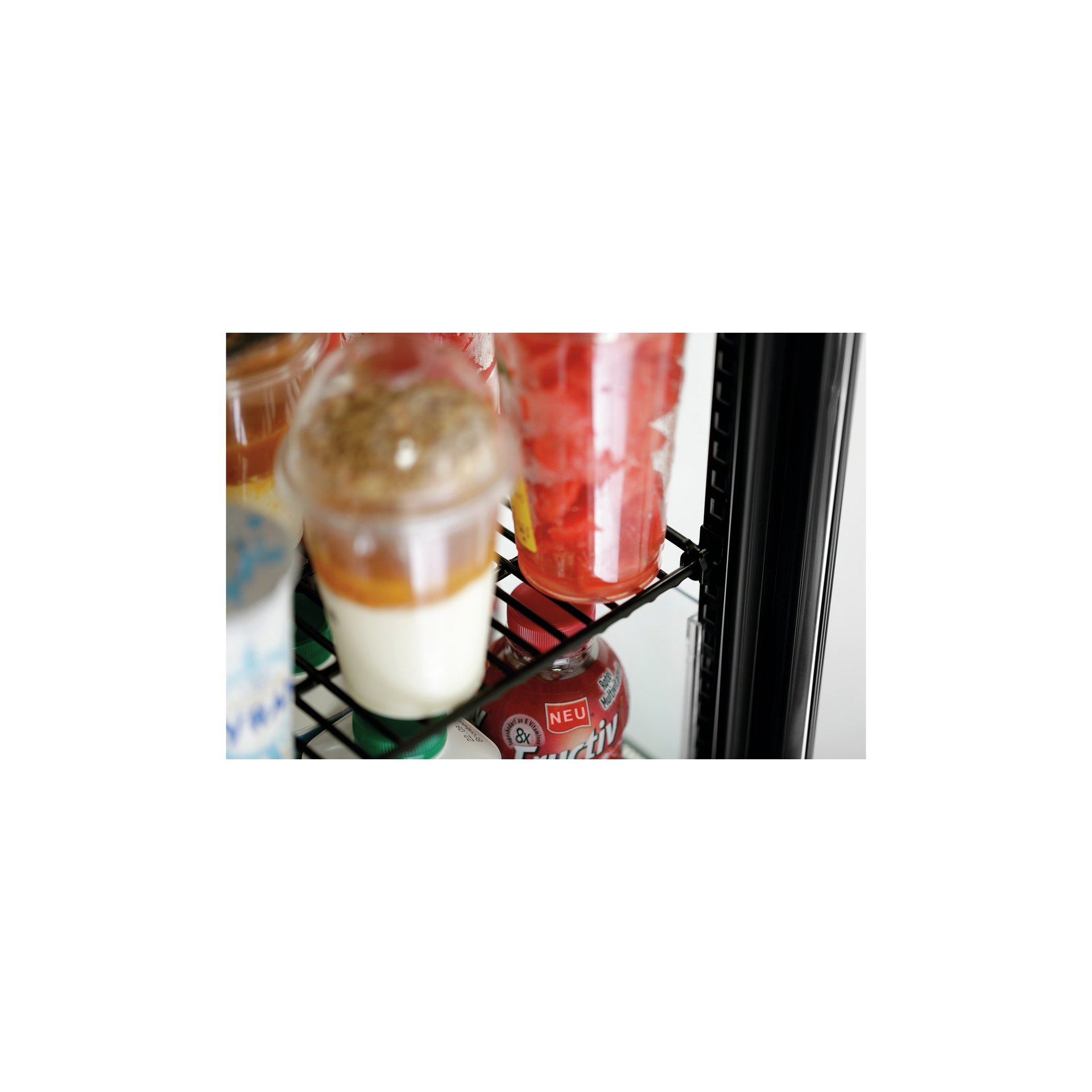 Mini-Kühlvitrine 98L-SW Mini-Kühlvitrine 98L-SW