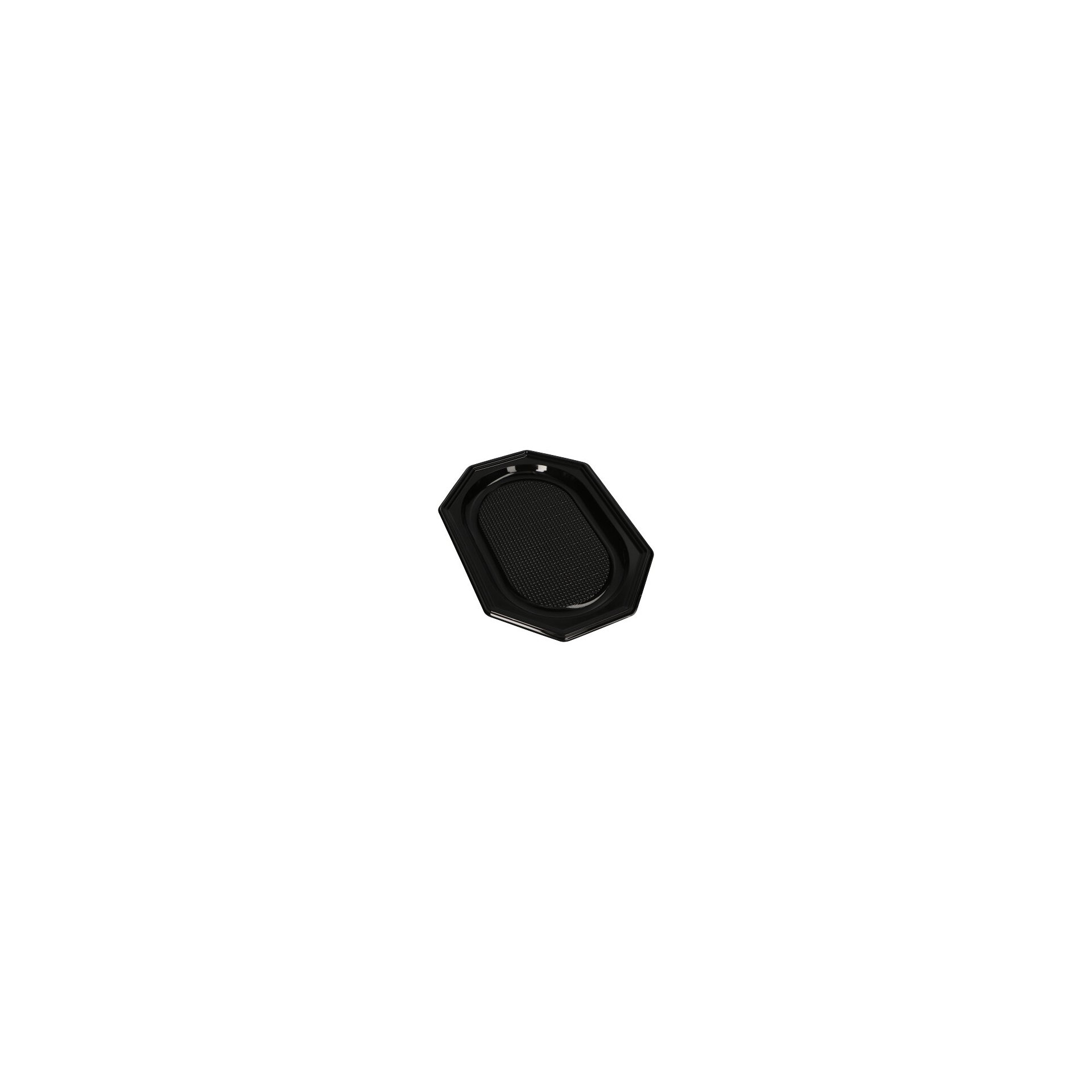 Servierplatten, PET 35 cm x 25 cm schwarz Servierplatten, PET 35 cm x 25 cm schwarz