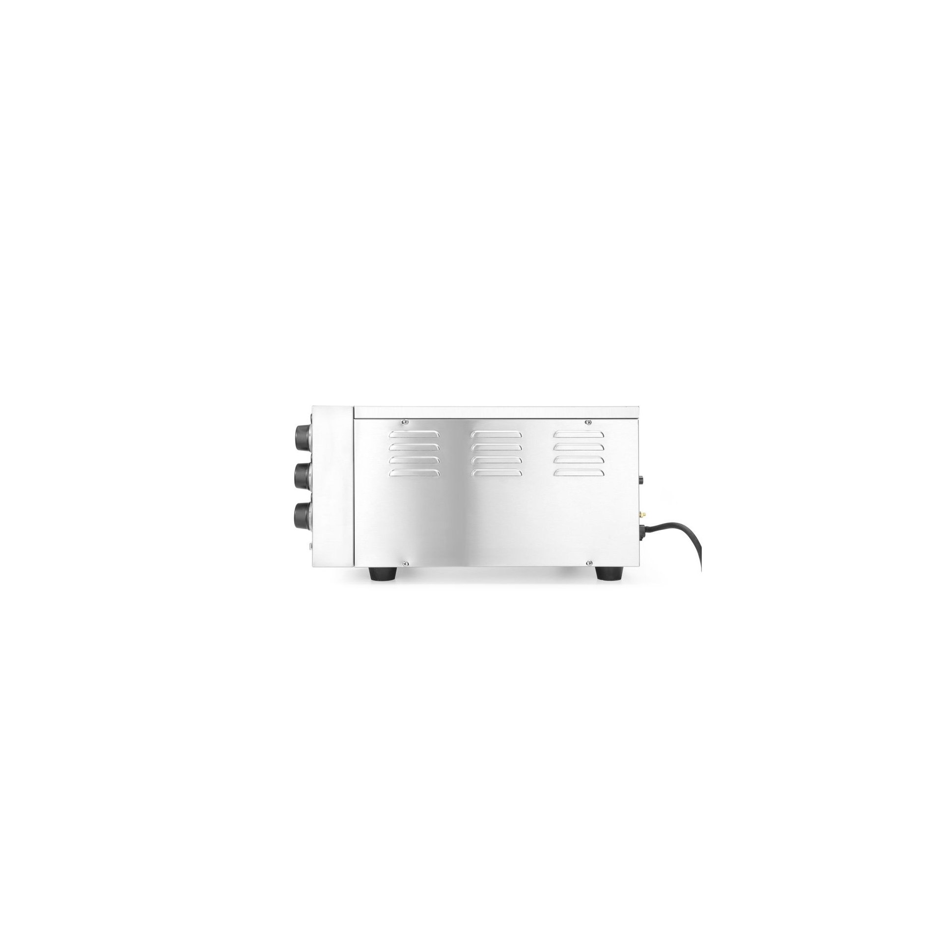 Pizzaofen kompakt, Silber, 230V/2000W, 580x560x(H)275mm