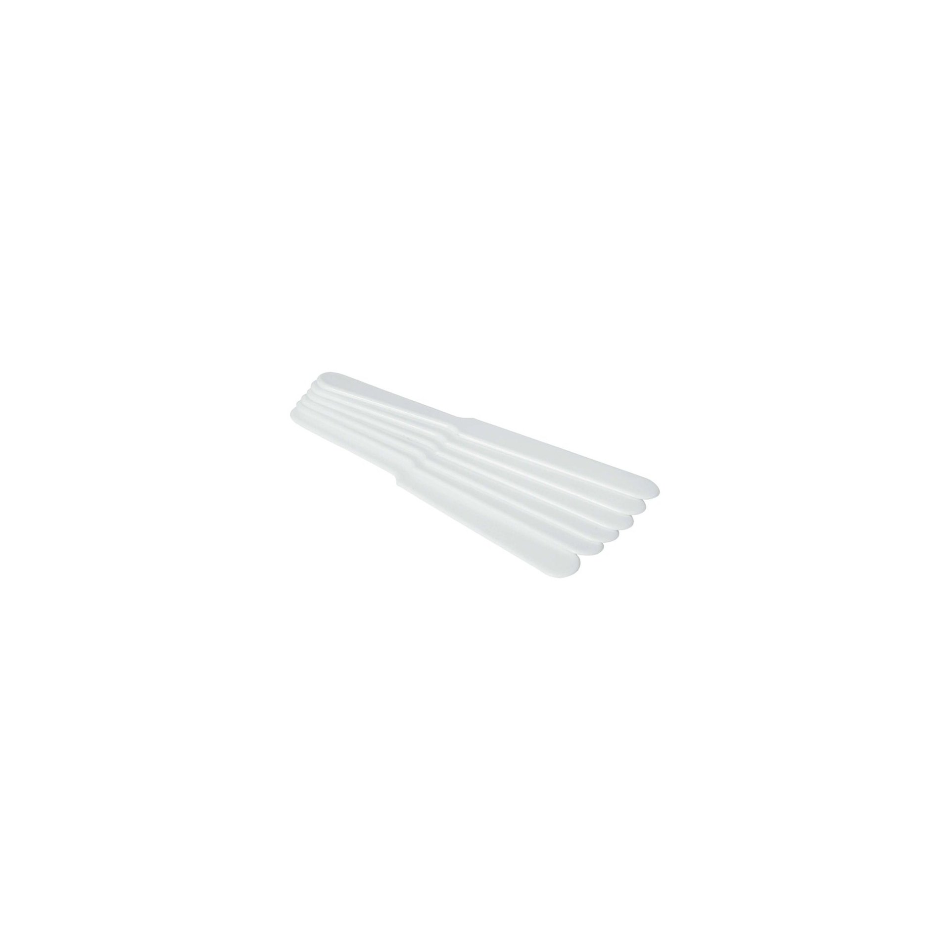 Bierabstreicher - 6 Stk., BarUp, Weiß, 6 Stk., 235x26mm Bierabstreicher - 6 Stk., BarUp, Weiß, 6 Stk., 235x26mm