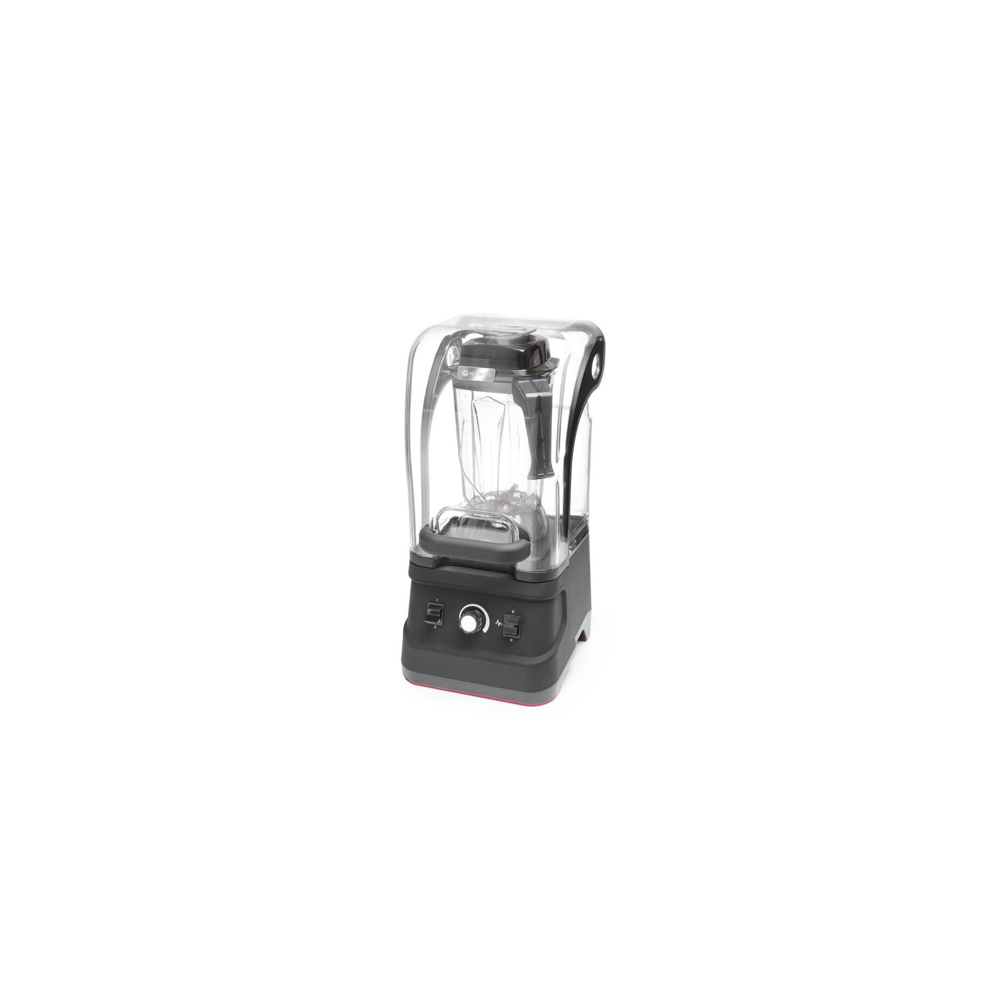 Mixer mit Schallschutzhaube, 2,5L, Schwarz, 220-240V/1680W, 250x300x(H)540mm