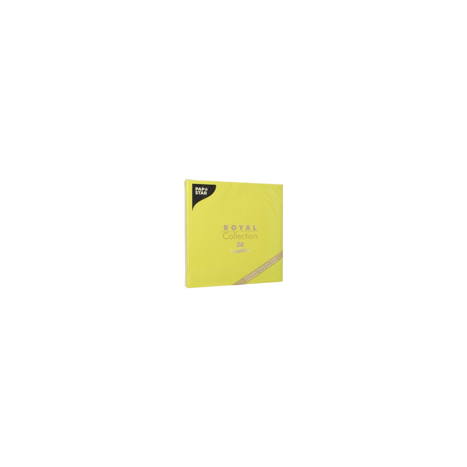 papstar-10762-servietten-royal-collection-1-4-falz-40cmx40cm-limonengruen-3 Servietten "ROYAL Collection" 1/4-Falz 40 cm x 40 cm limonengrün