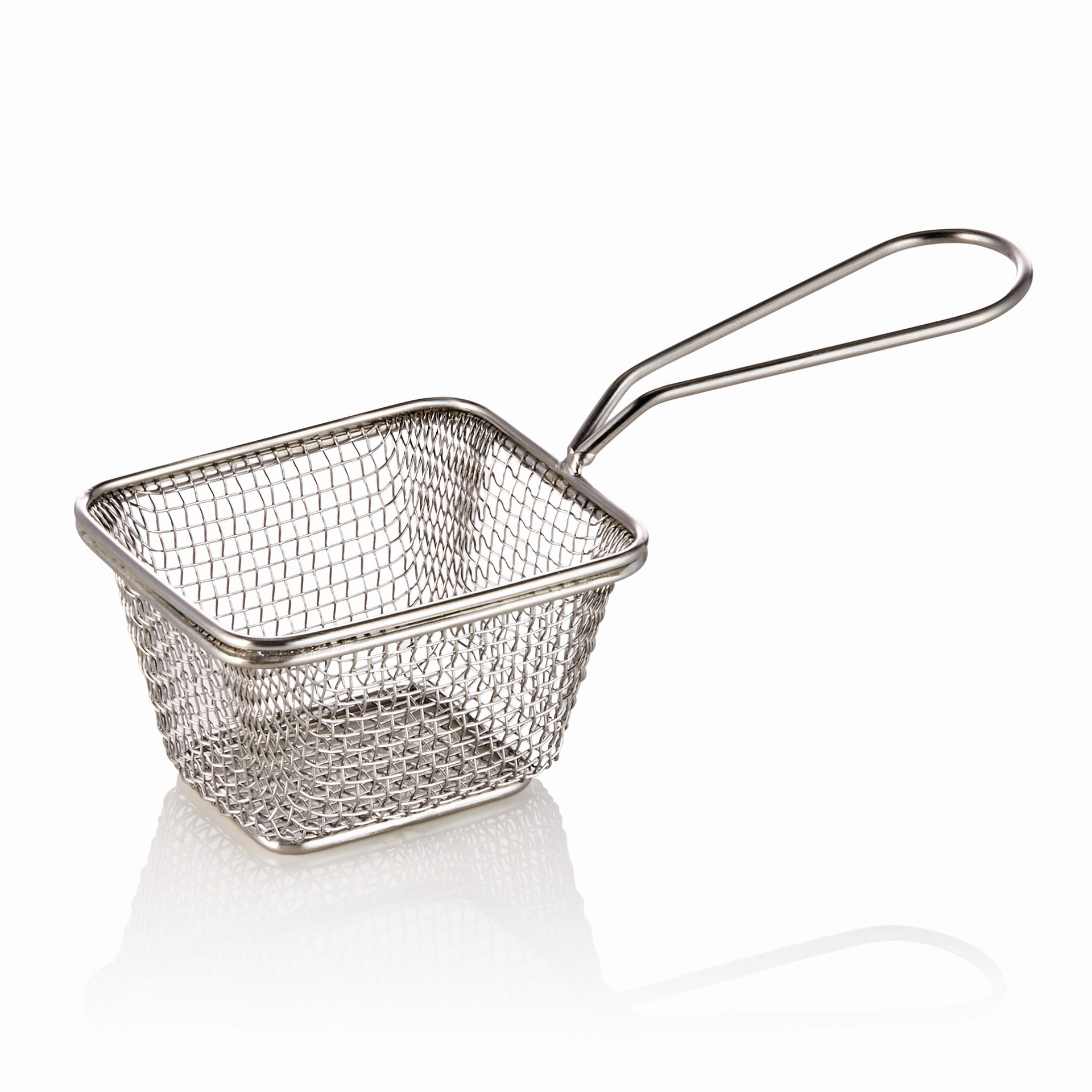 Servier- und Frittierkorb, 10,5 x 9 x 7 cm Servier- und Frittierkorb, 10,5 x 9 x 7 cm