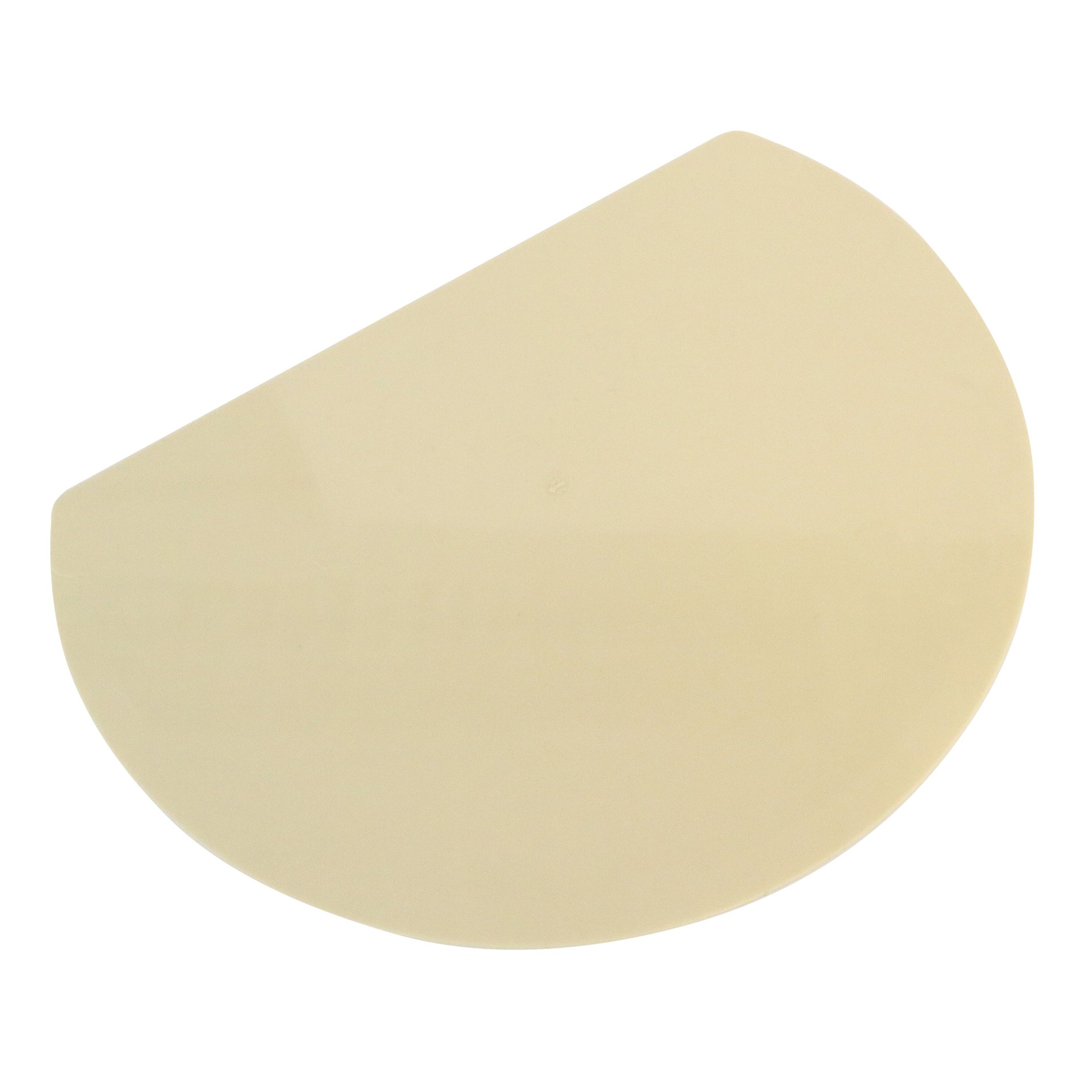 Teigschaber elfenbein, ABS 204 x 151 x 1 mm