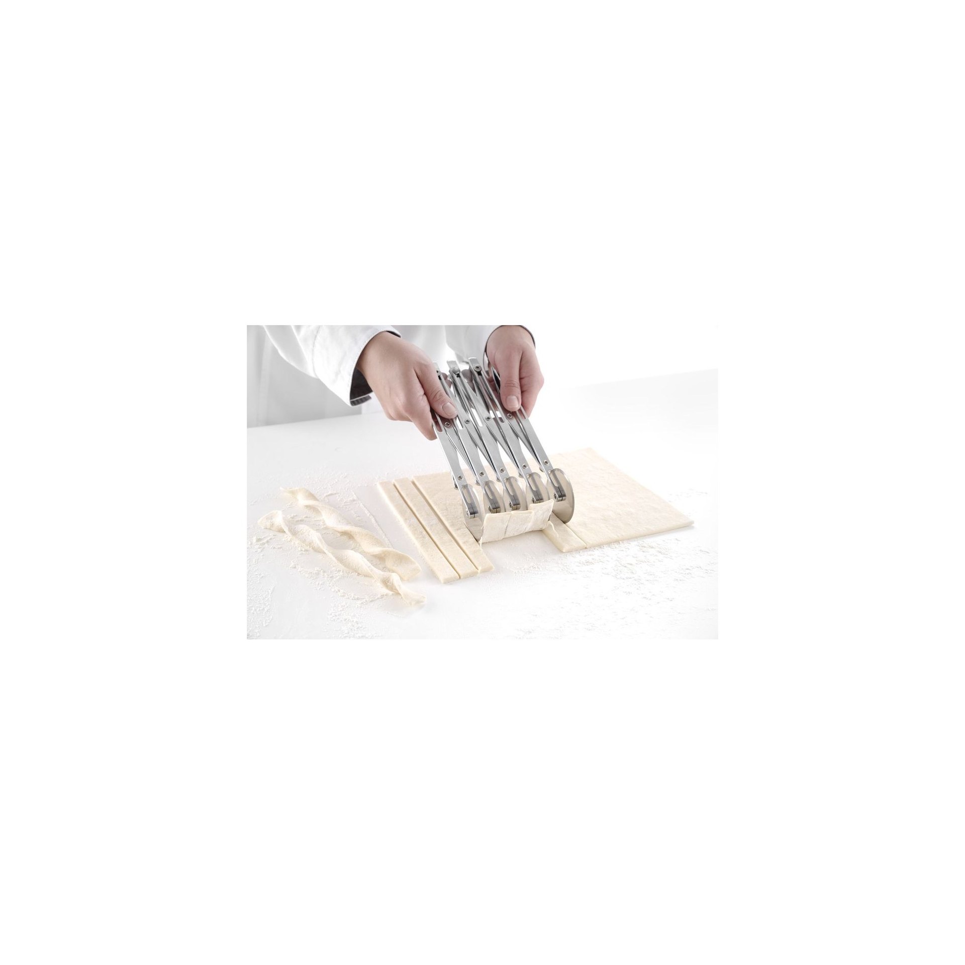Teigschneider 5 Räder, 222x56x(H)55mm Teigschneider 5 Räder, 222x56x(H)55mm