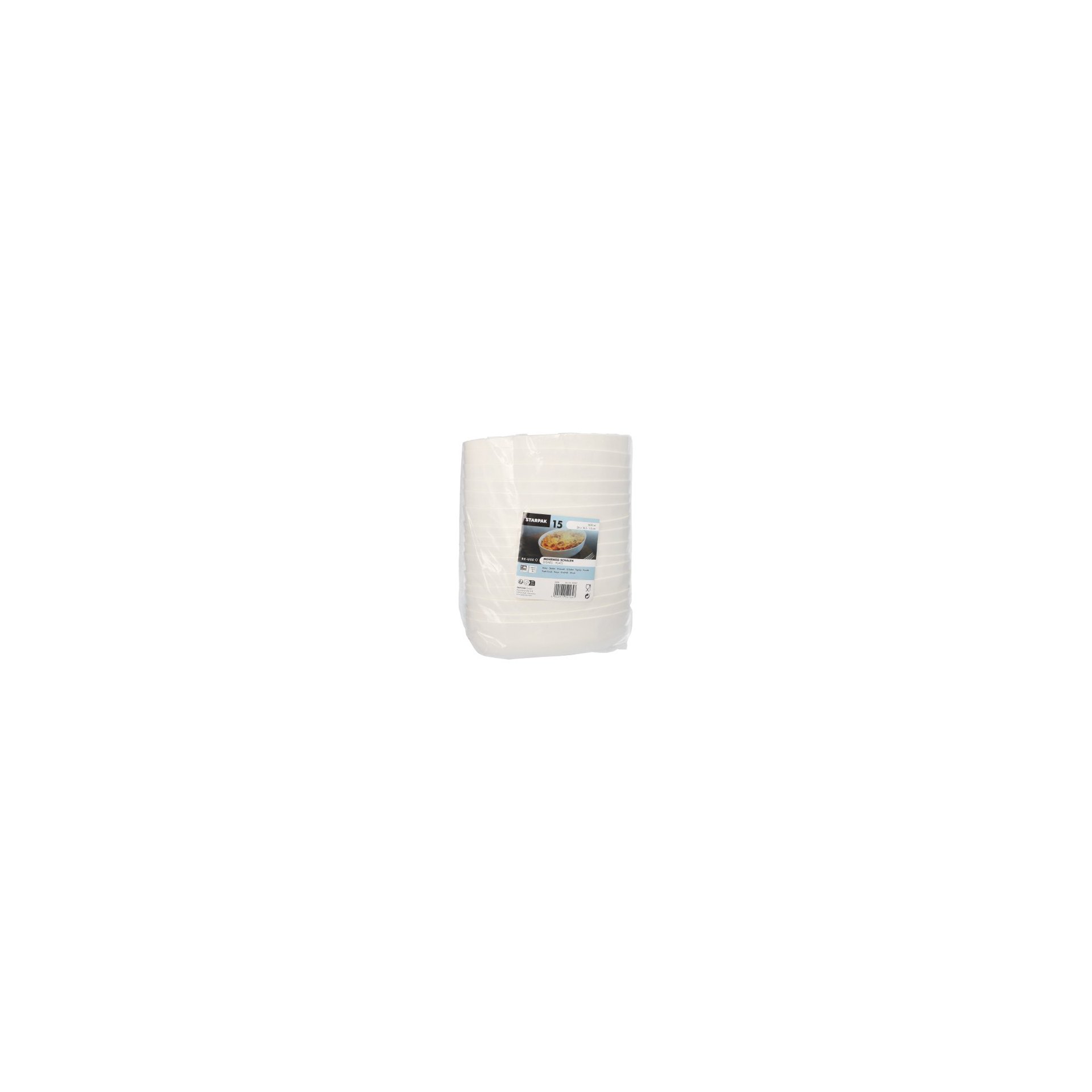 Mehrweg-Schalen oval 1600 ml 6 cm x 16,5 cm x 26 cm weiss "Cella" Mehrweg-Schalen oval 1600 ml 6 cm x 16,5 cm x 26 cm weiss "Cella"