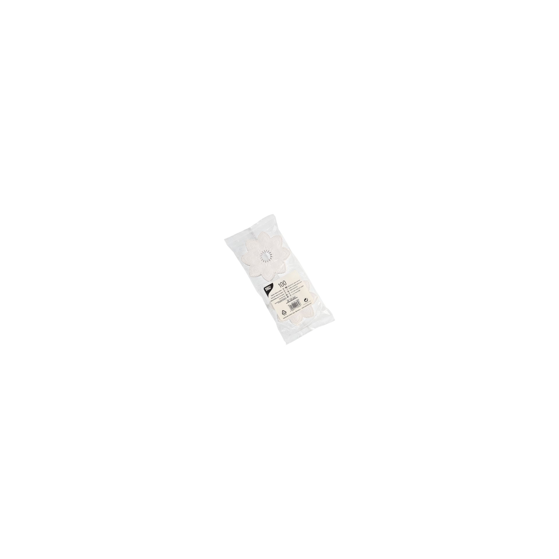 Kerzen-Manschetten rund Ø 10 cm weiss Kerzen-Manschetten rund Ø 10 cm weiss