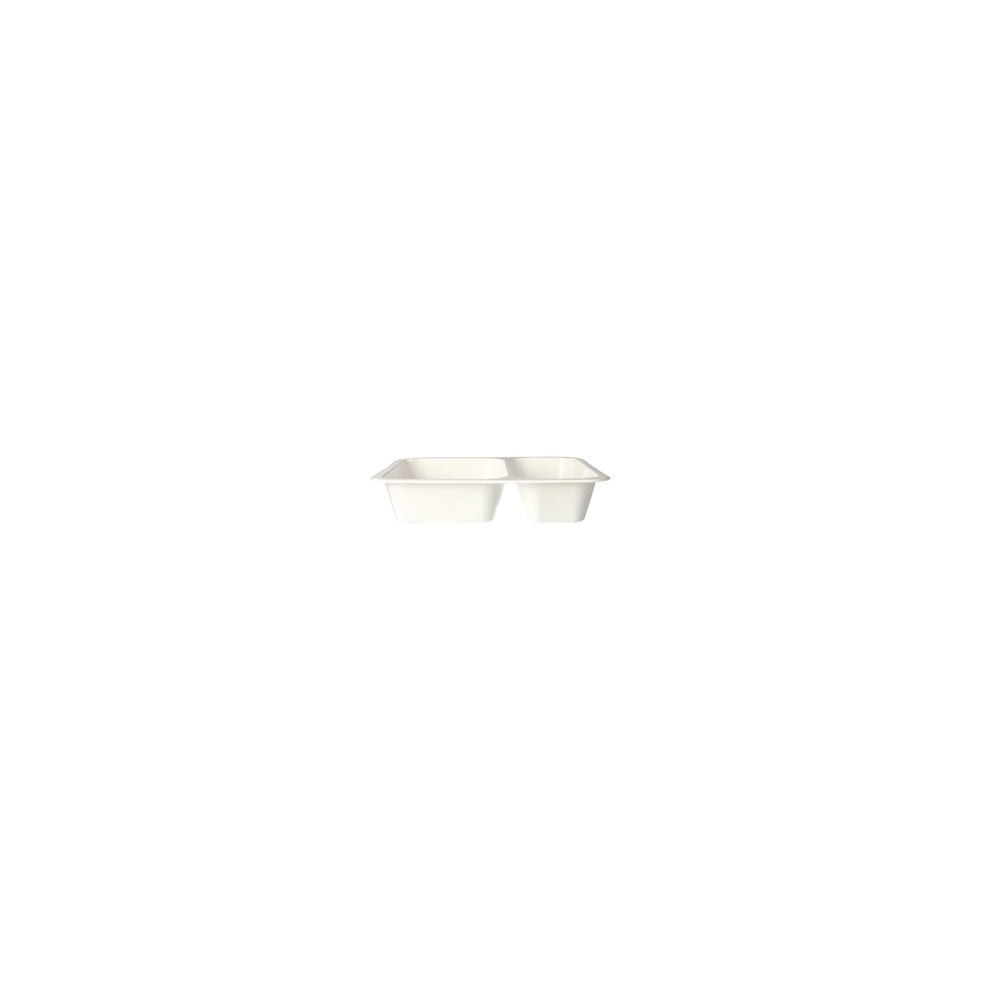 Mikrowellenschalen, PP 2-geteilt 1205 ml 4,9 cm x 22,7 cm x 17,8 cm weiss Mikrowellenschalen, PP 2-geteilt 1205 ml 4,9 cm x 22,7 cm x 17,8 cm weiss