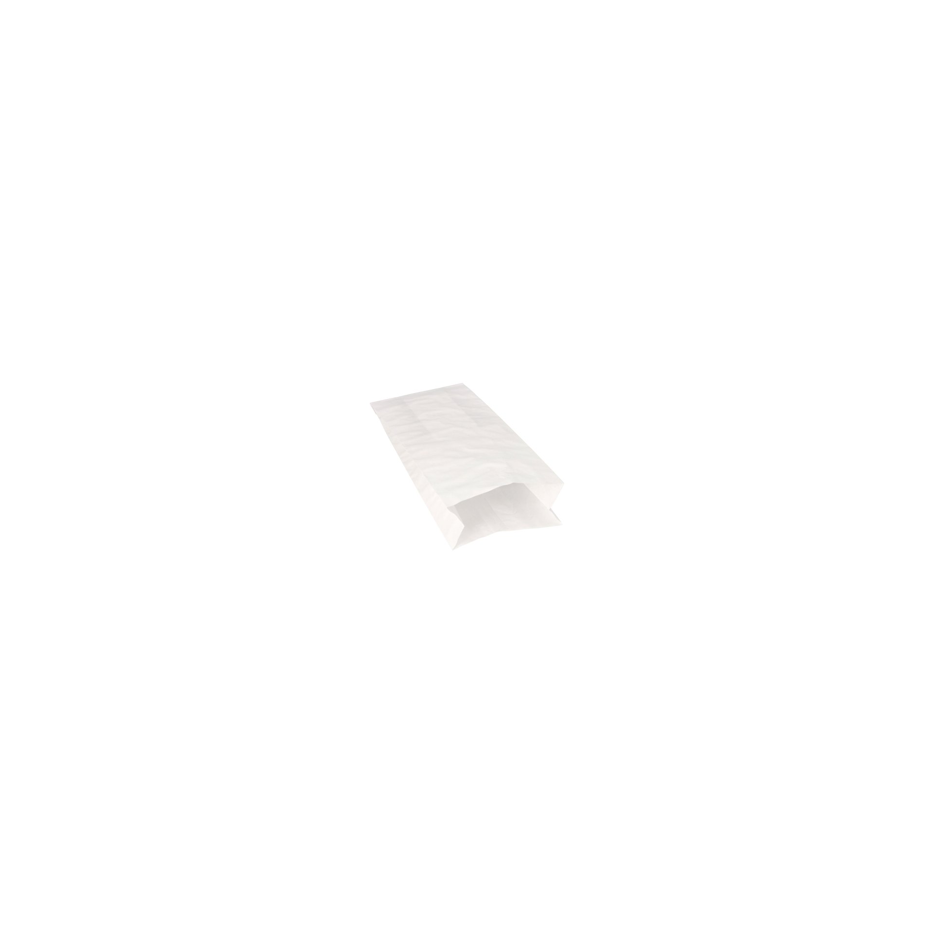 Warmhaltebeutel, Papier mit PE-Einlage 24 cm x 10,5 cm x 5,5 cm weiss Warmhaltebeutel, Papier mit PE-Einlage 24 cm x 10,5 cm x 5,5 cm weiss