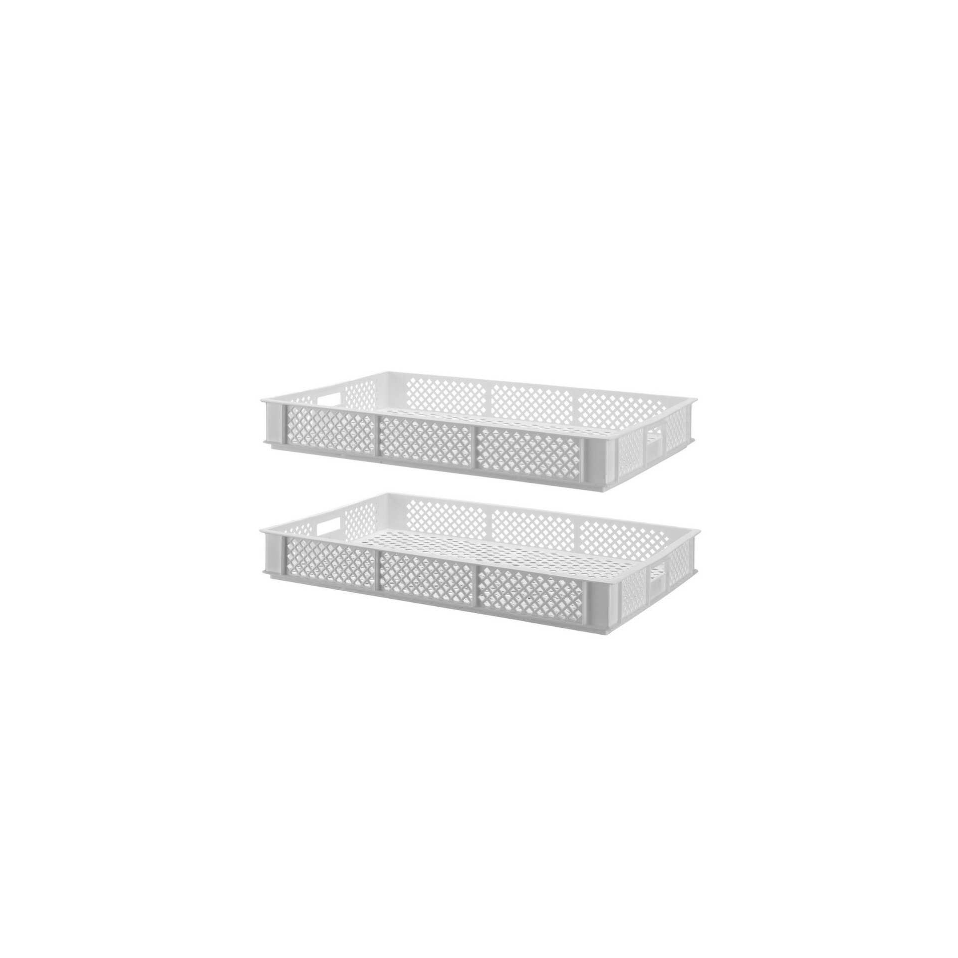 Trockenbox für Teigwaren, Weiß, 600x400x(H)70mm