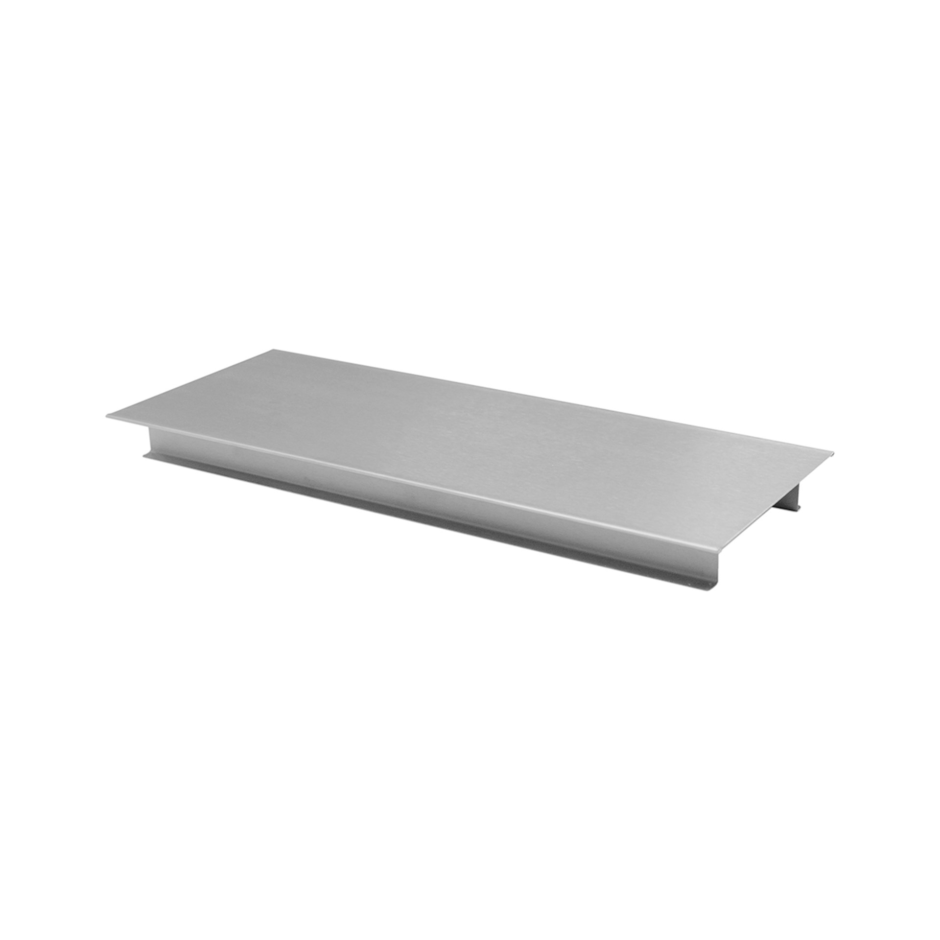 Tortenplatte "rechteckig" Edelstahl 395 x 160 x 30 Tortenplatte "rechteckig" Edelstahl 395 x 160 x 30