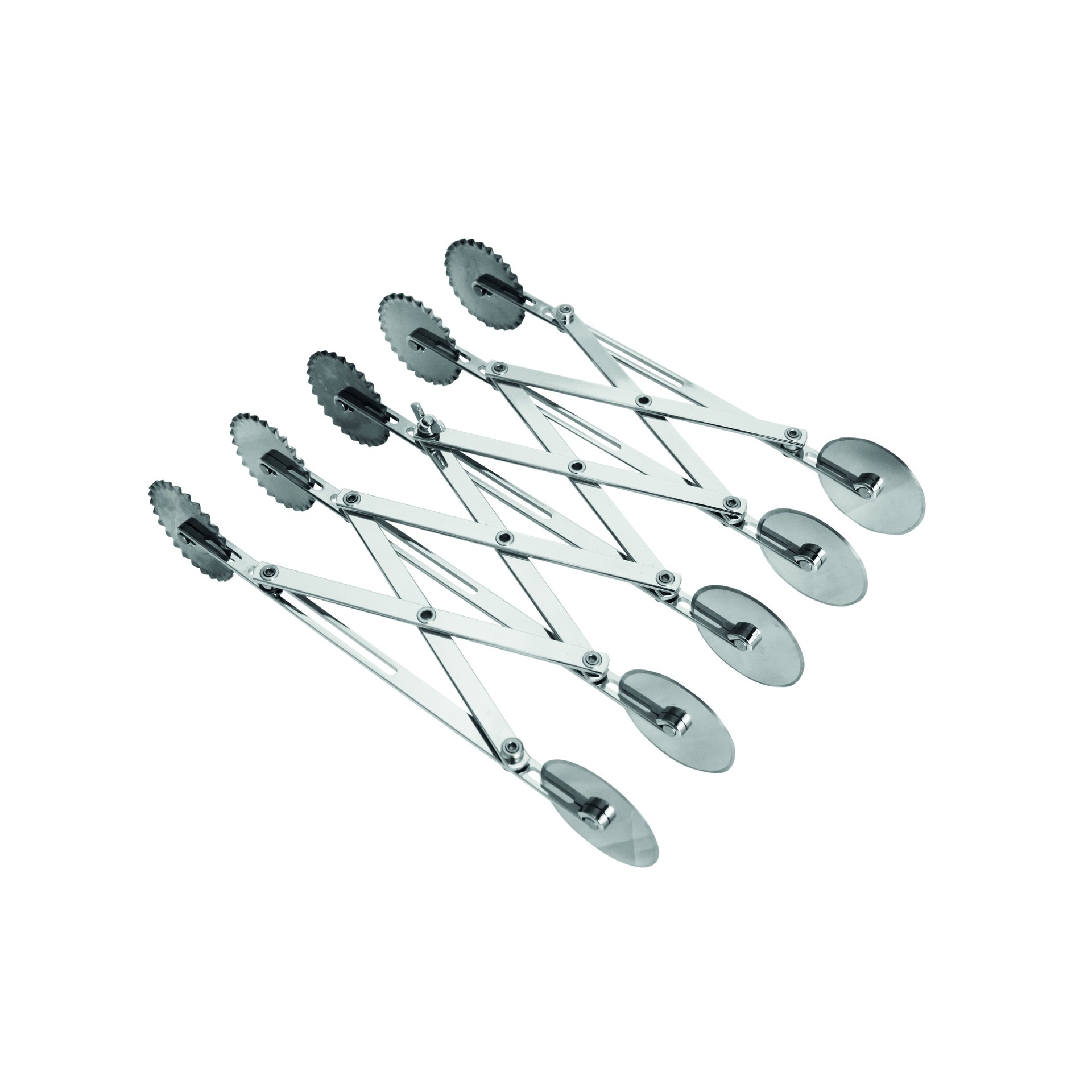 schneider-153300-teigschneider-doppelt-5-raedchen-2 Teigschneider, doppelt 5 Rädchen