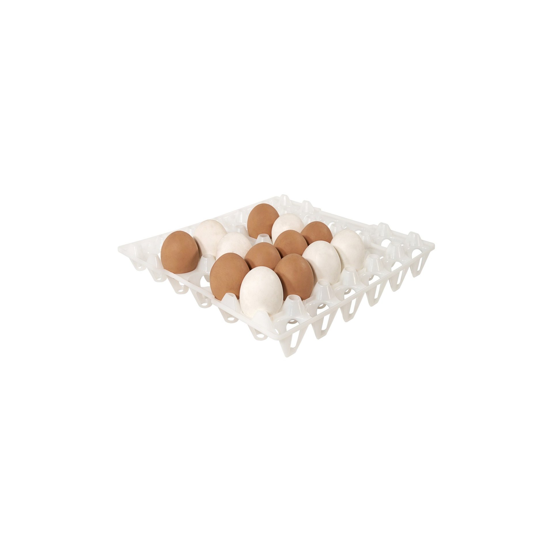 Eiertablett weiß