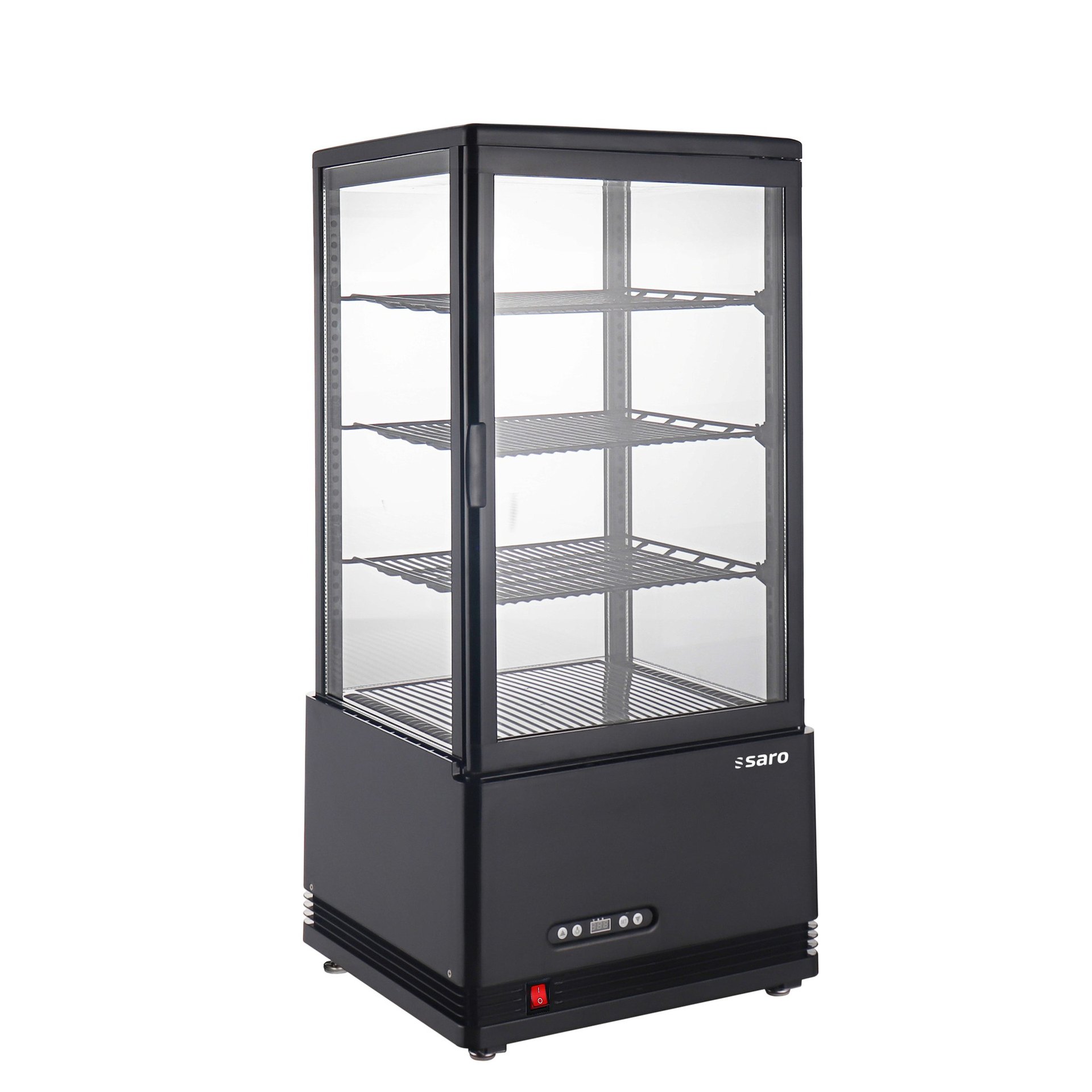 Kühlvitrine SC80AV,schwarz