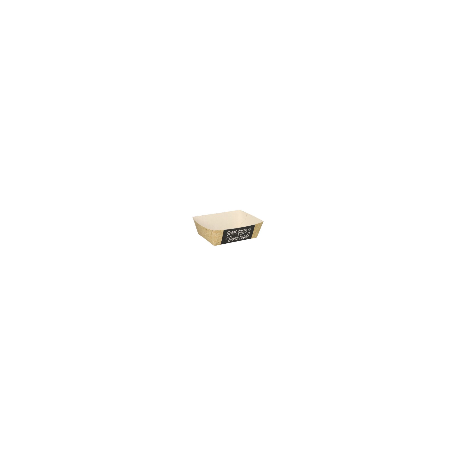 Pommes-Frites-Trays "pure" 3,5 cm x 7 cm x 9 cm "Good Food" klein Pommes-Frites-Trays "pure" 3,5 cm x 7 cm x 9 cm "Good Food" klein