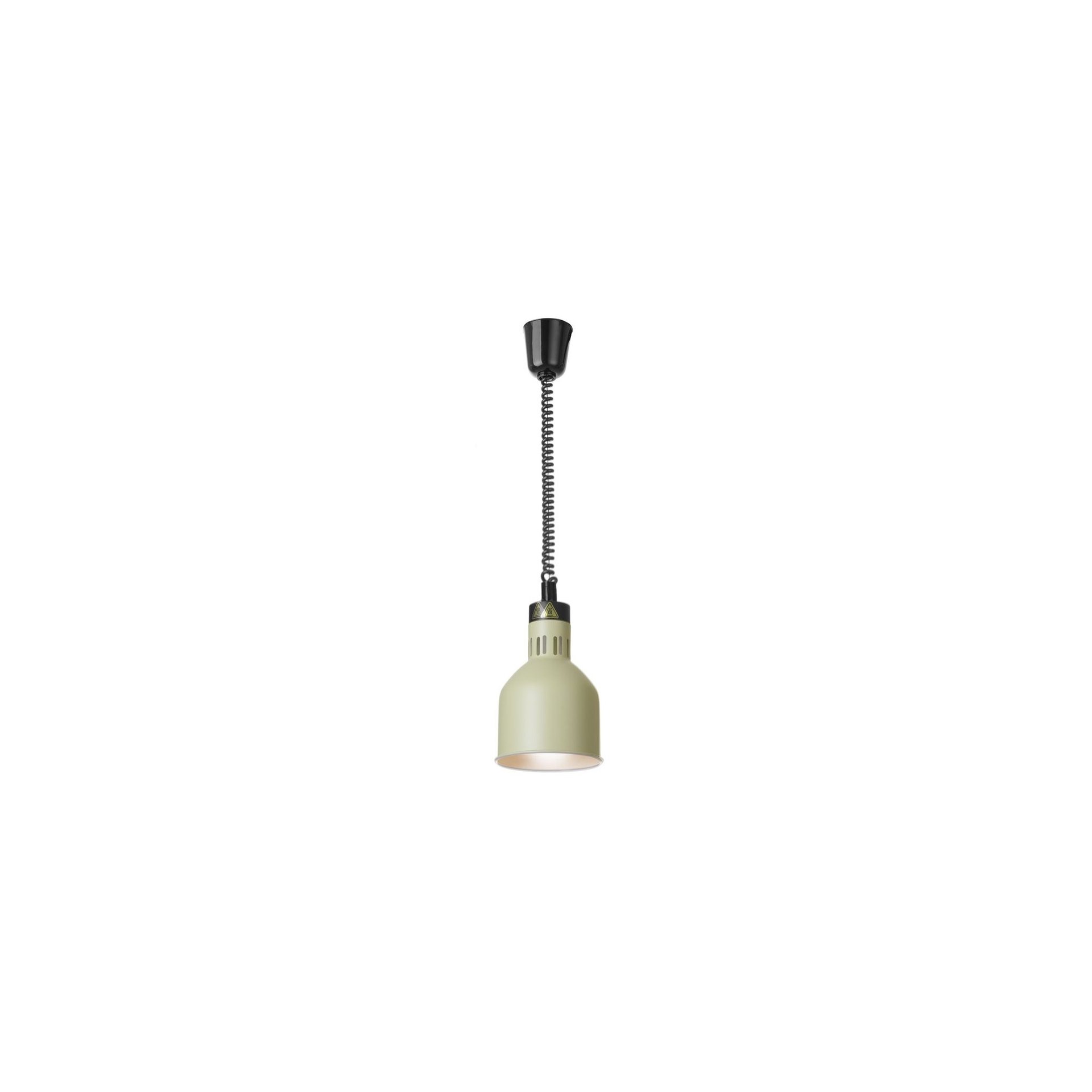 Höhenverstellbare Wärmelampe, zylinderförmig, Grün, 230V/250W, ⌀175x(H)250mm Höhenverstellbare Wärmelampe, zylinderförmig, Grün, 230V/250W, ⌀175x(H)250mm