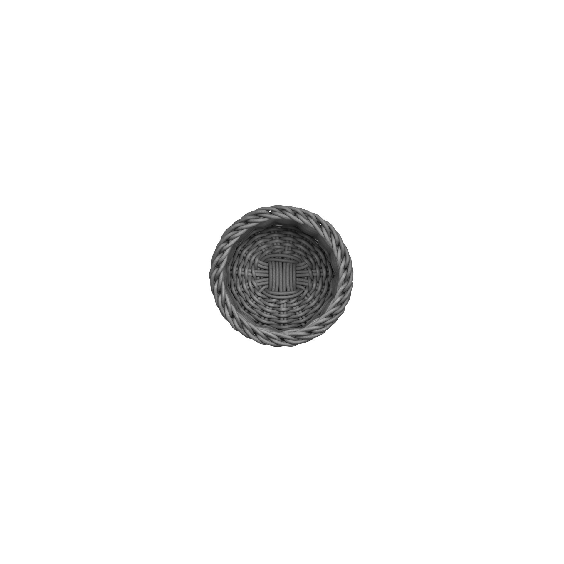 Besteckkorb Ø 12 cm, (H) 15 cm, grau Besteckkorb Ø 12 cm, (H) 15 cm, grau