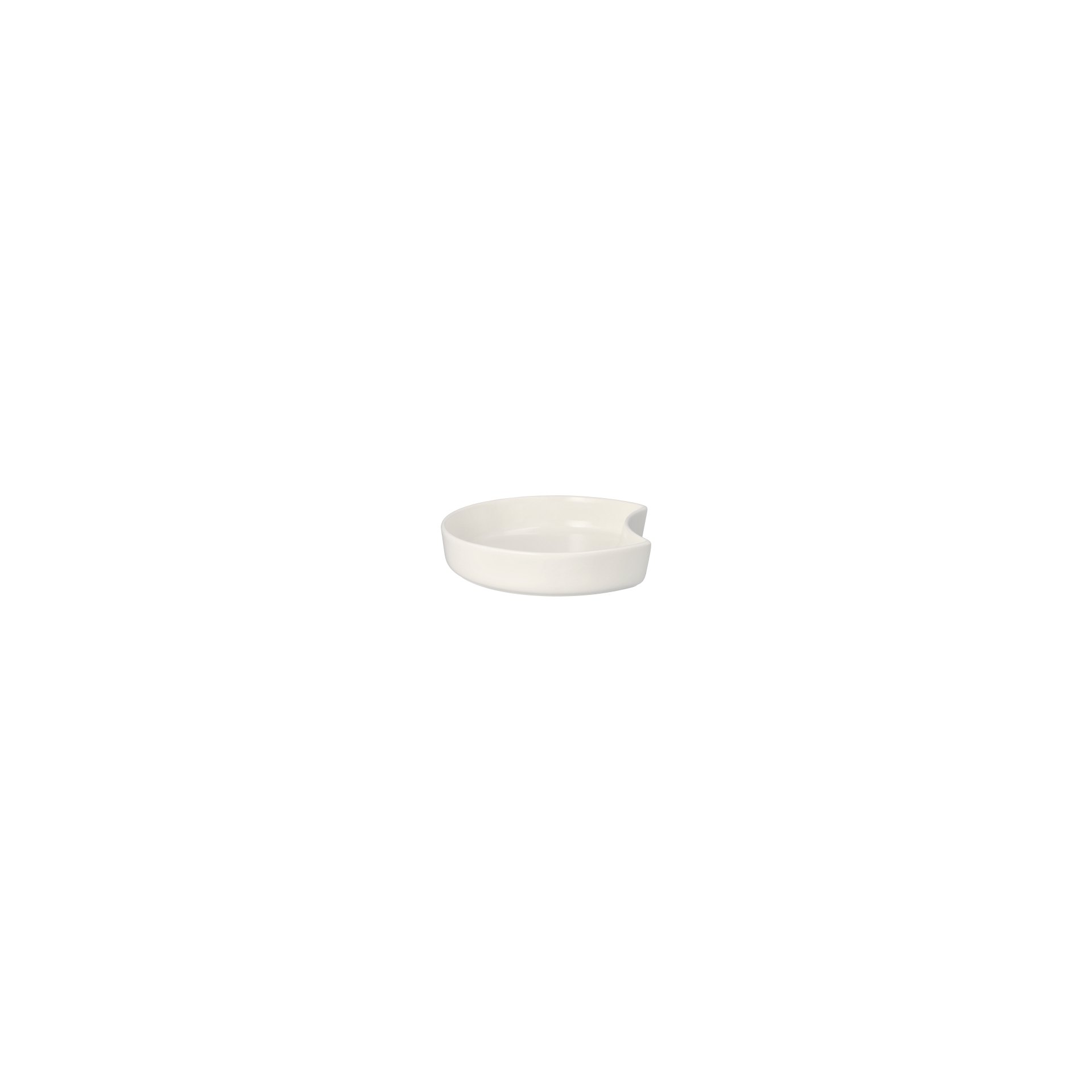 Schale Porzellan Halbmond 450 ml Ø 18 cm · 3,5 cm weiss "Ano" Schale Porzellan Halbmond 450 ml Ø 18 cm · 3,5 cm weiss "Ano"