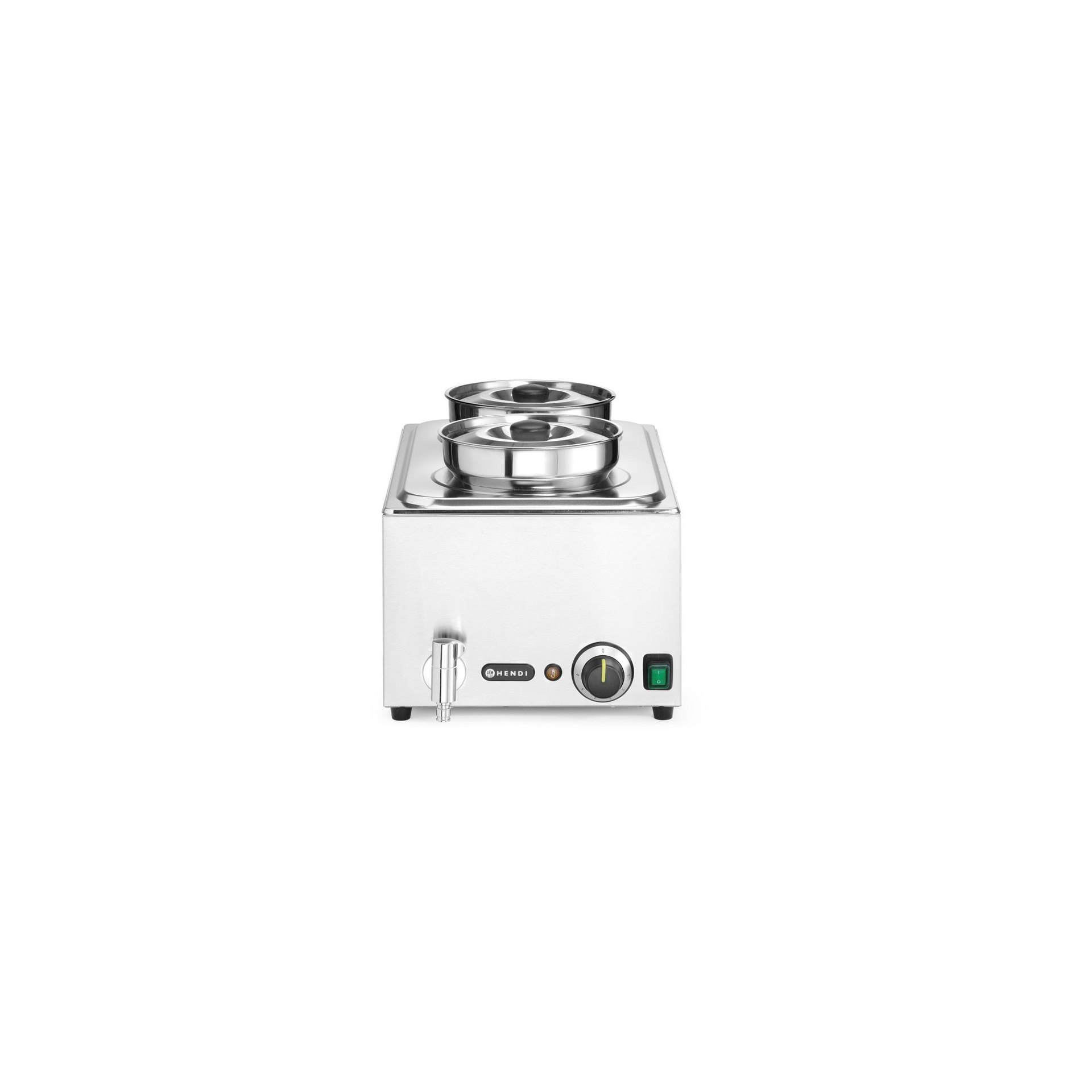 Set: Bain-Marie Ranger + 2x 4L Container mit Deckel, 8L, 220-240V/1000W, 604x332x(H)315mm Set: Bain-Marie Ranger + 2x 4L Container mit Deckel, 8L, 220-240V/1000W, 604x332x(H)315mm
