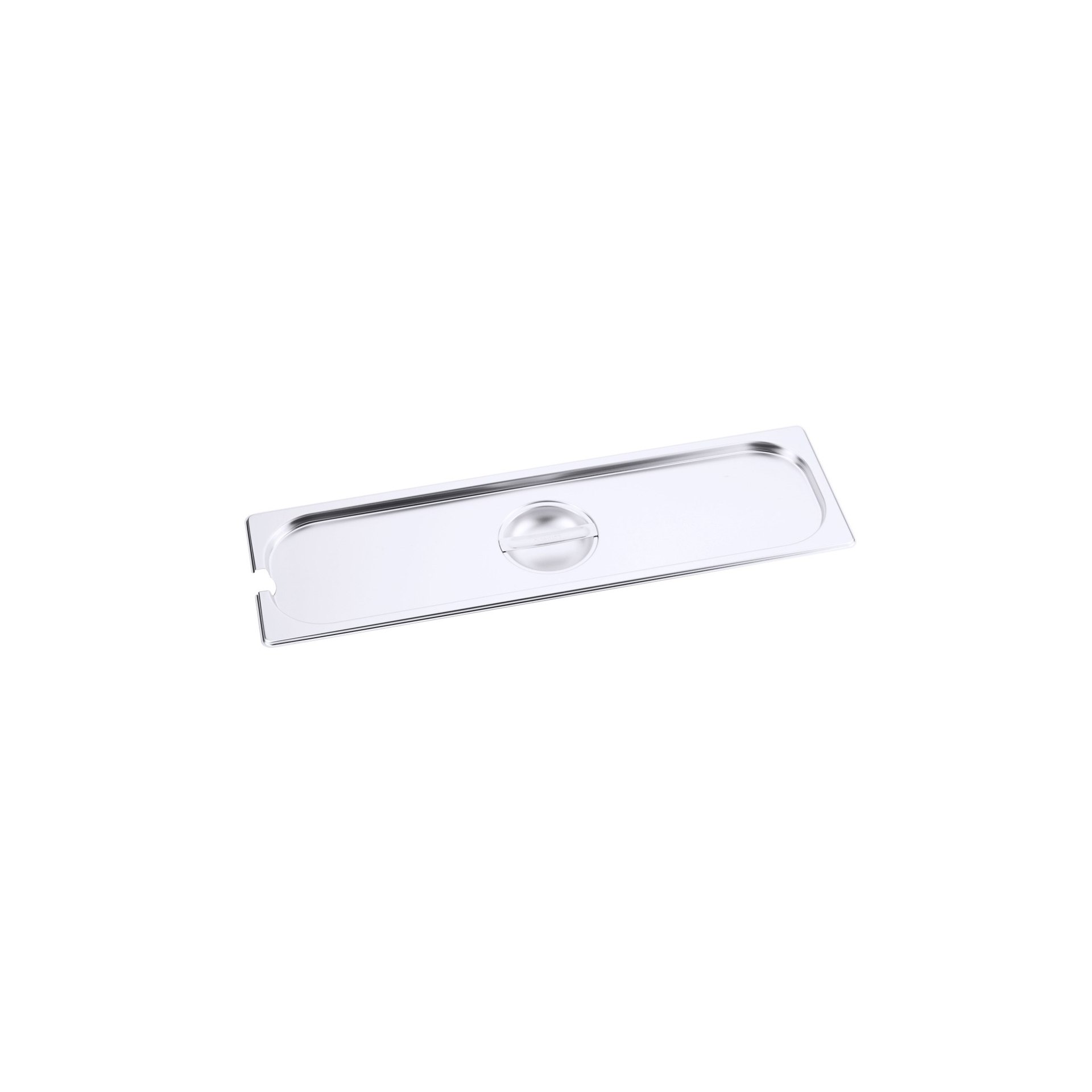GN-Deckel mit Ausschnitt für Löffel 2/4