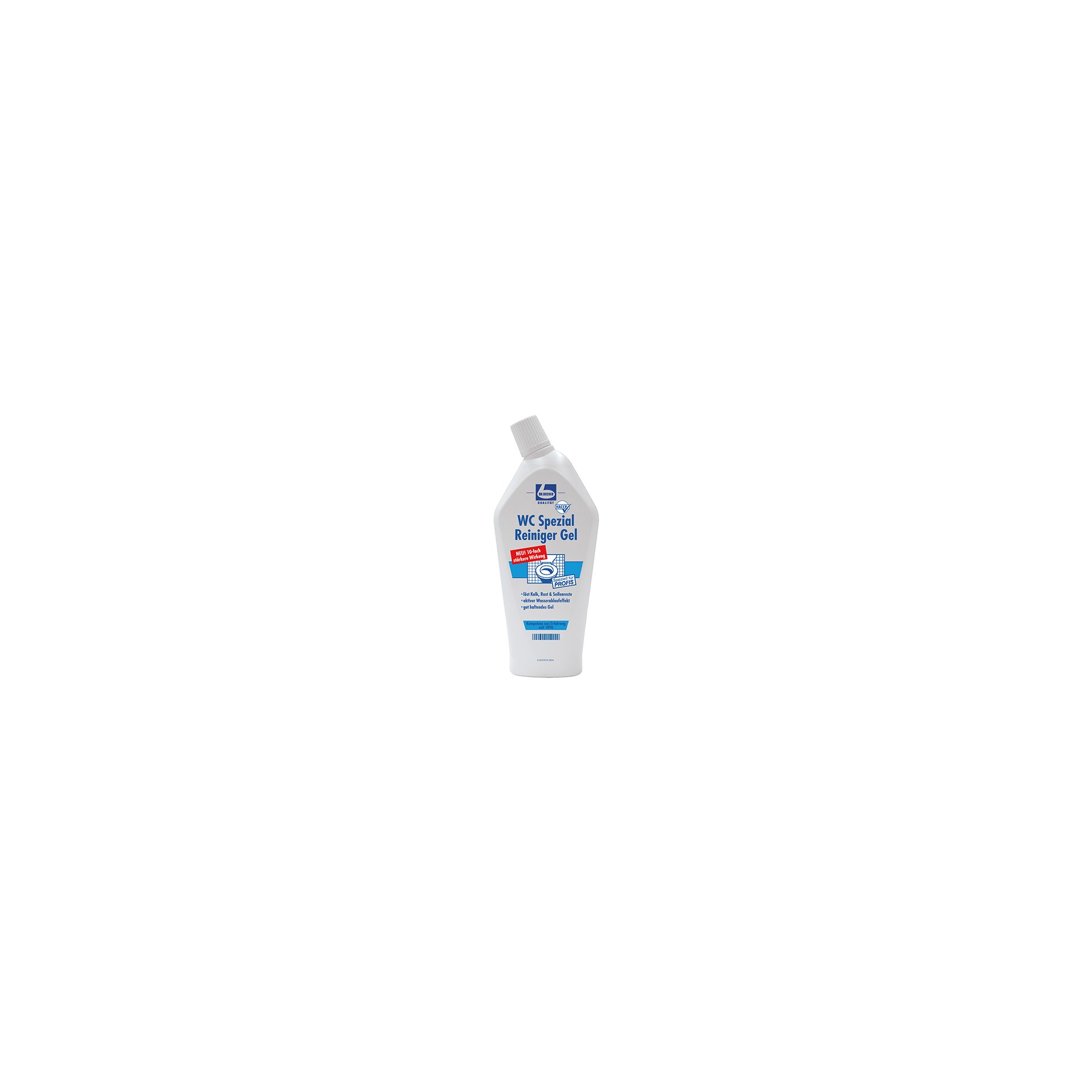 "Dr. Becher" WC Spezial Reiniger 750 ml Gel "Dr. Becher" WC Spezial Reiniger 750 ml Gel